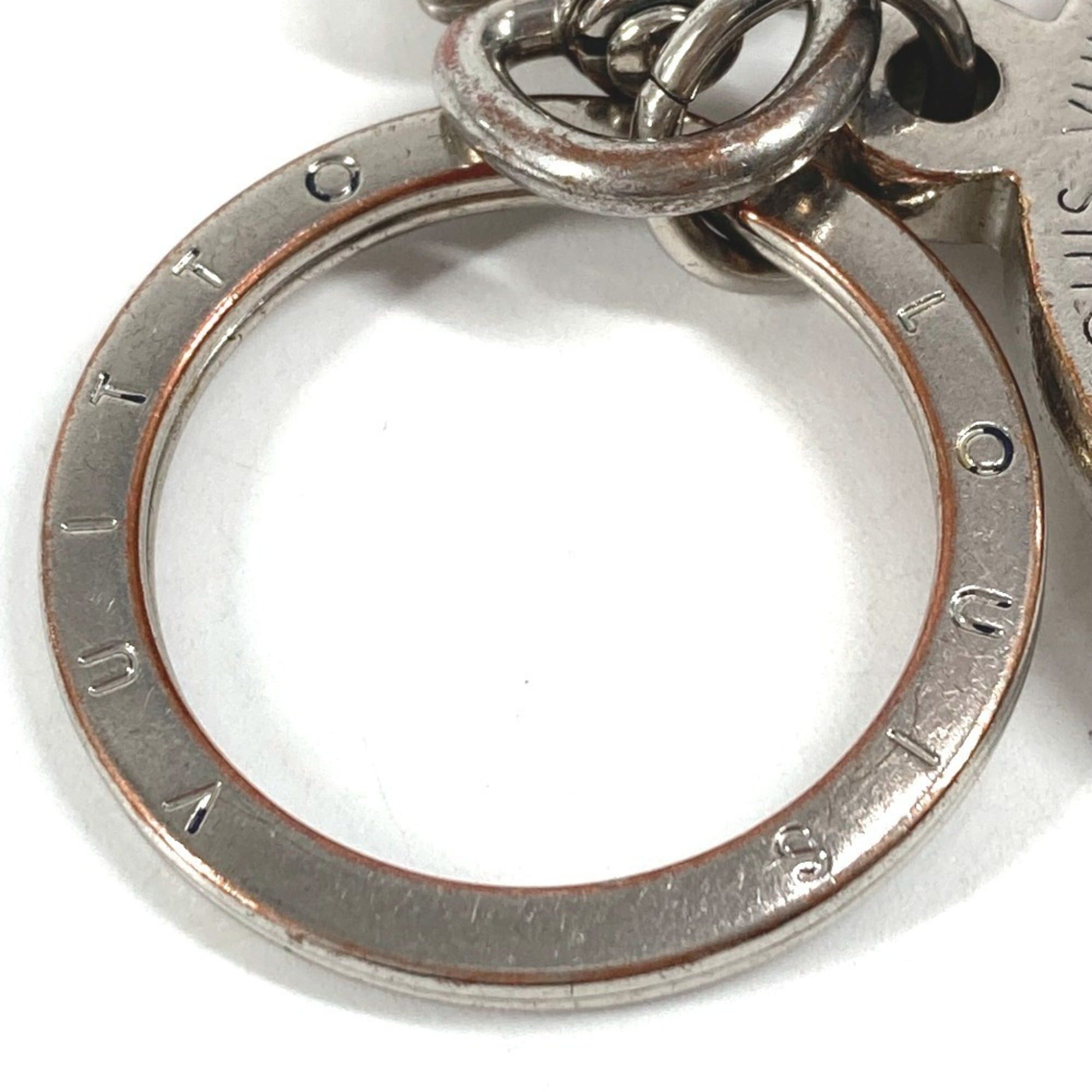 Louis Vuitton LOUIS VUITTON M61936 America's Cup Portefeuille Barenne Accessory Bag Charm Whale Keychain Metal Men's Women's Silver Size ONE SIZE - 8 Thumbnail