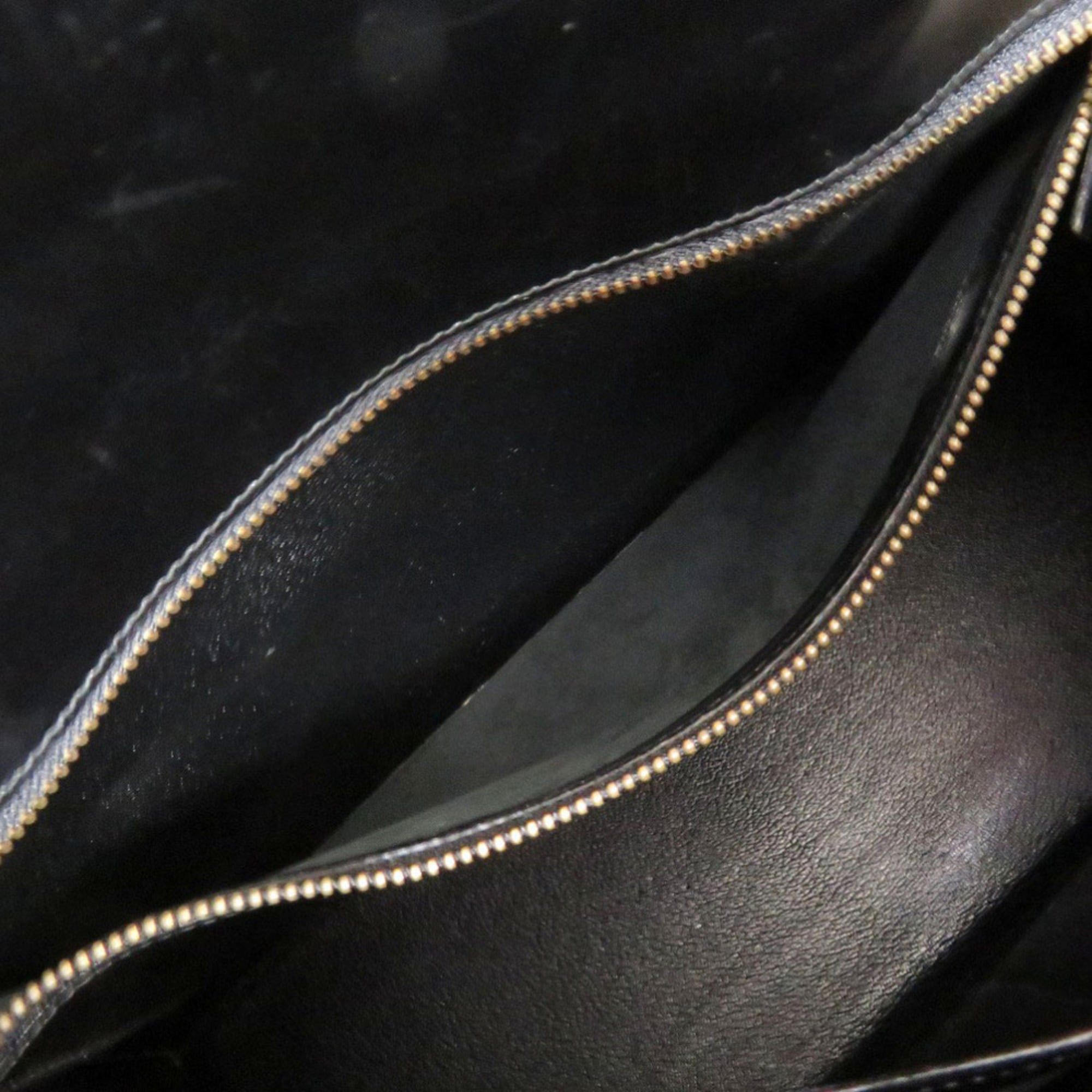 Hermes Excellent condition Hermes Kelly 32, external stitching, box calf leather, black, gold hardware, V stamp (made in 1992), handbag, 0285HERMES Size ONE SIZE - 7 Thumbnail