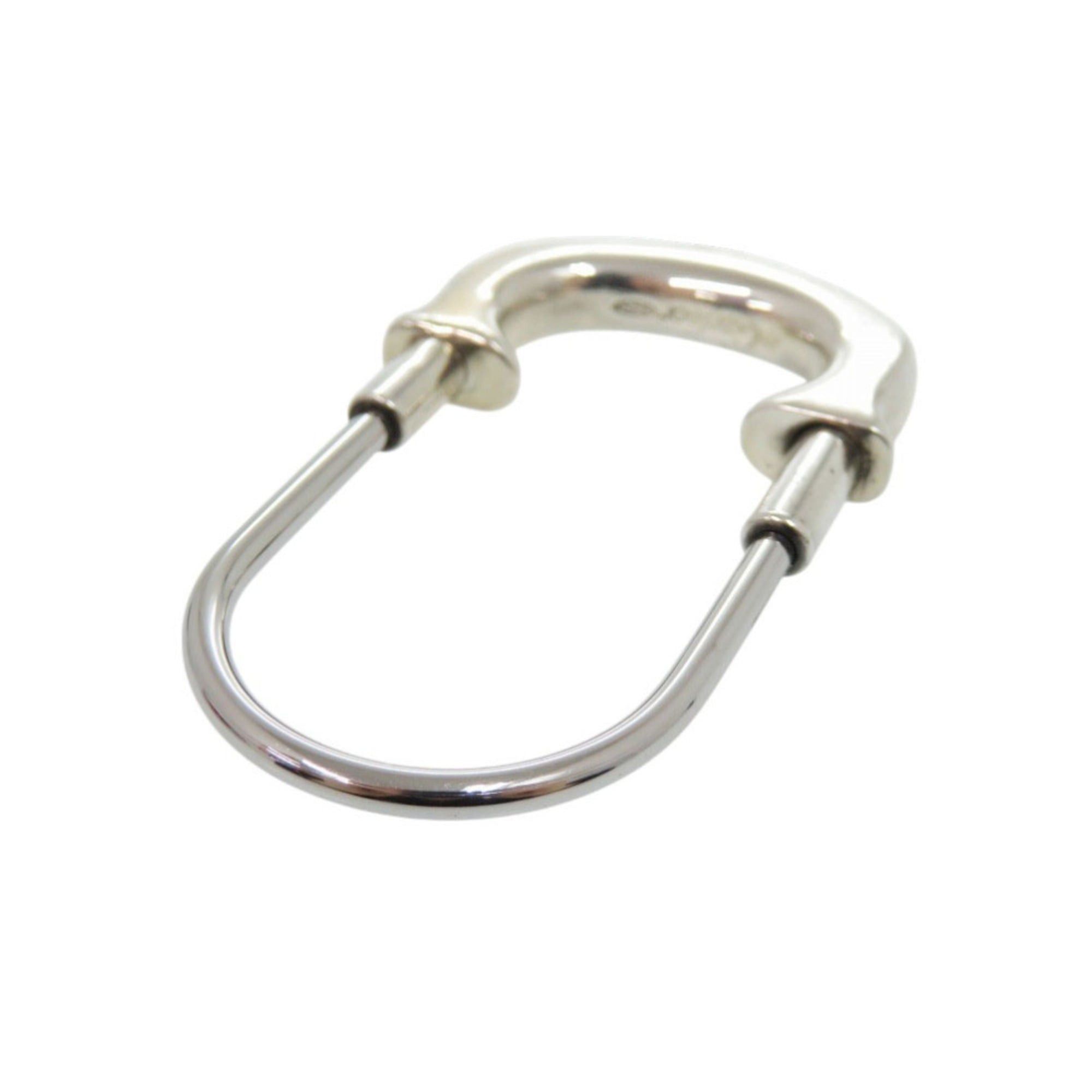 Cartier Cartier C motif sterling silver 925 key ring keychain 0576CARTIER Size ONE SIZE - 6 Thumbnail