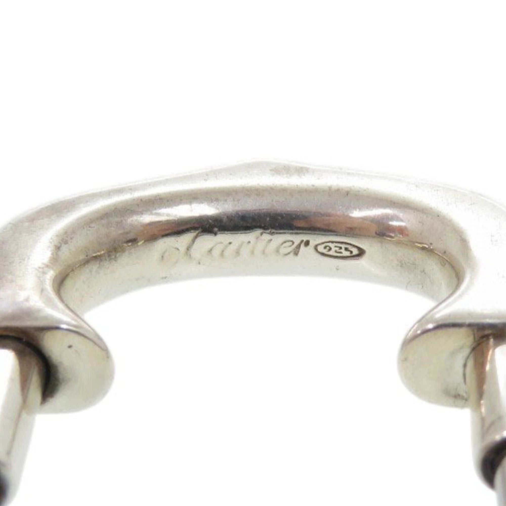 Cartier Cartier C motif sterling silver 925 key ring keychain 0576CARTIER Size ONE SIZE - 7 Thumbnail