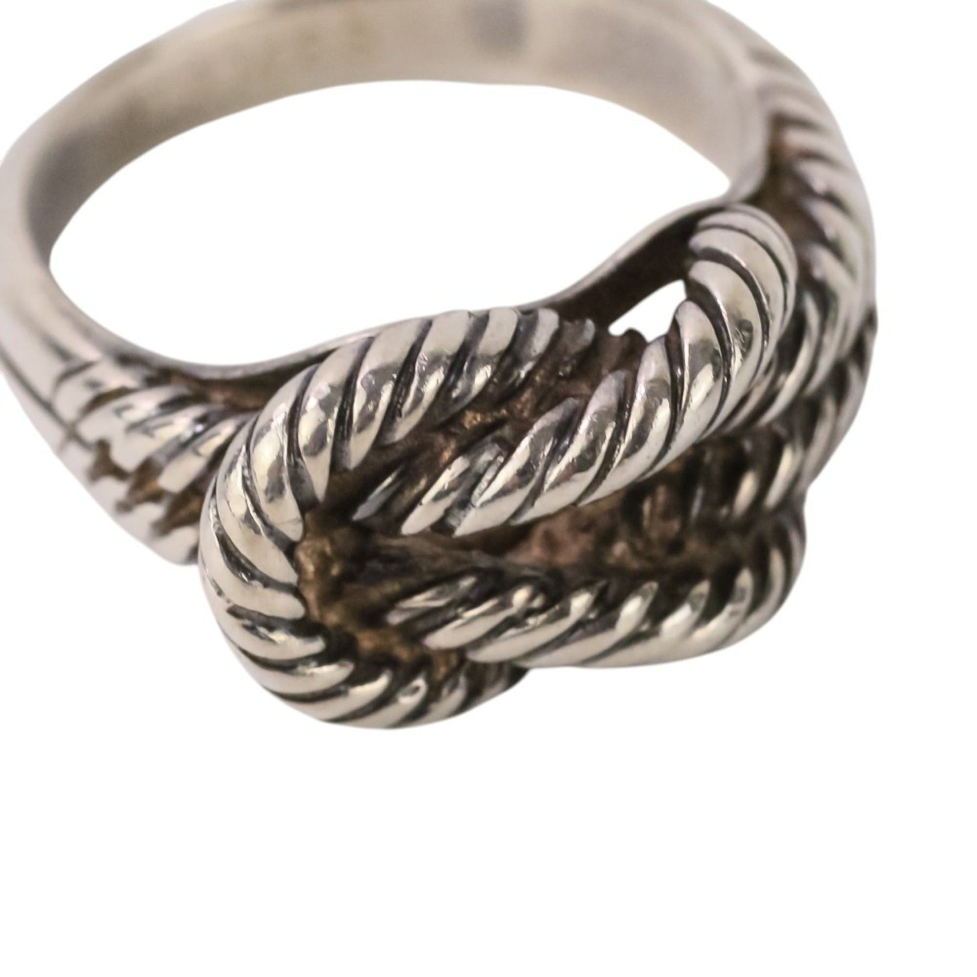 Hermes HERMES Audienne SV925 Ring, Size 52 (1), Silver, Men's/Women's Size ONE SIZE - 6 Thumbnail