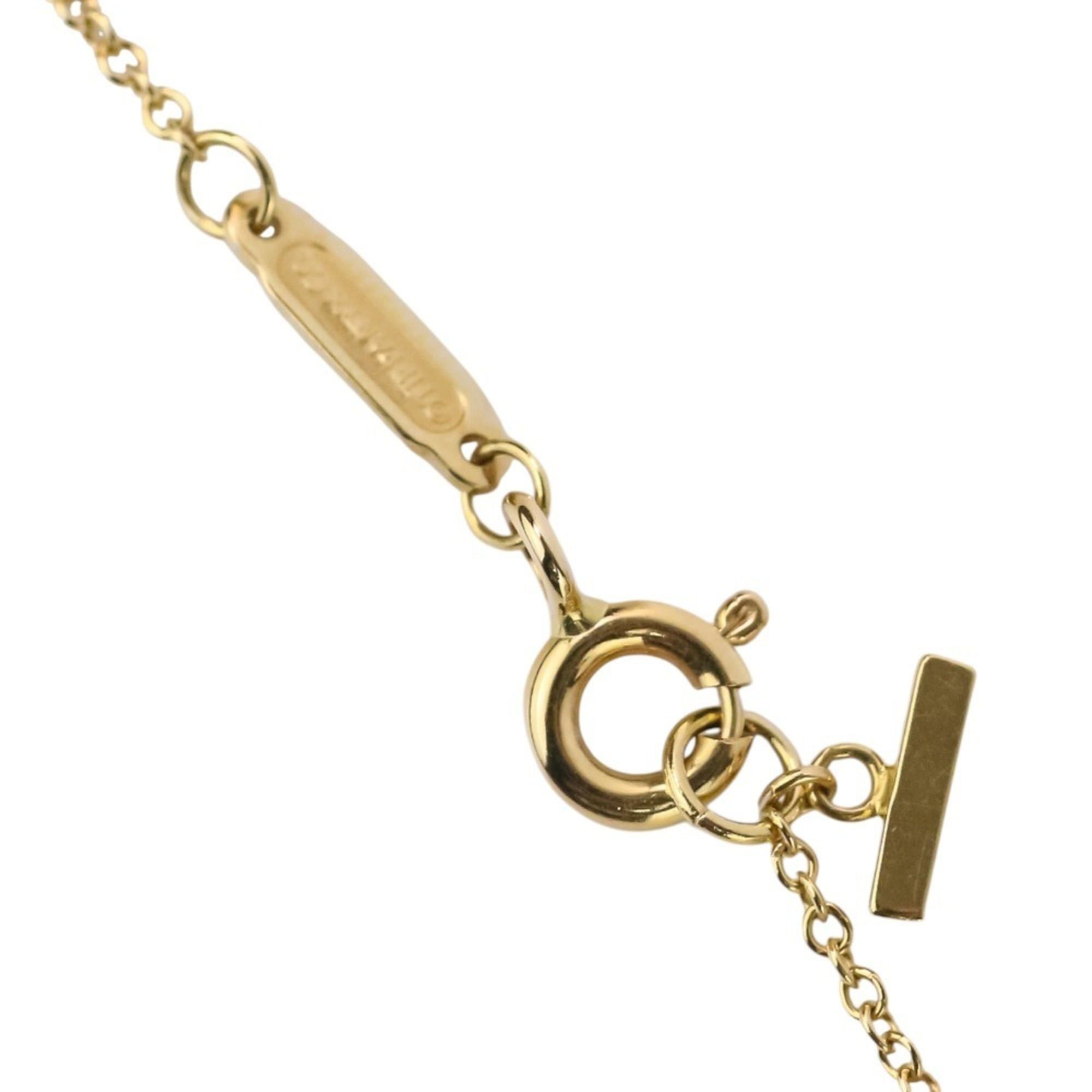 Tiffany & Co. Tiffany & Co. T Smile Small Necklace 750 18K Yellow Gold Women's Size ONE SIZE - 6 Thumbnail