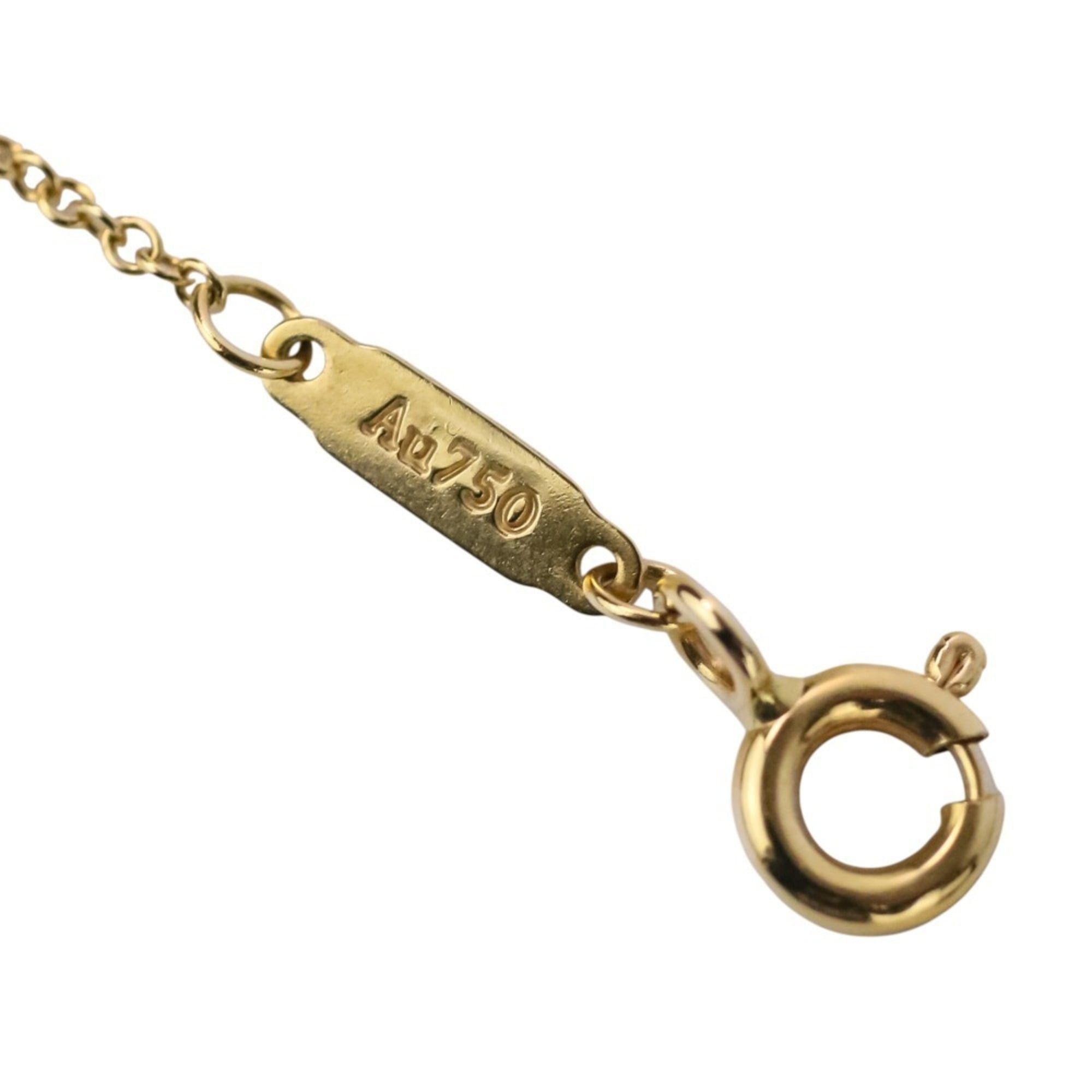 Tiffany & Co. Tiffany & Co. T Smile Small Necklace 750 18K Yellow Gold Women's Size ONE SIZE - 7 Thumbnail