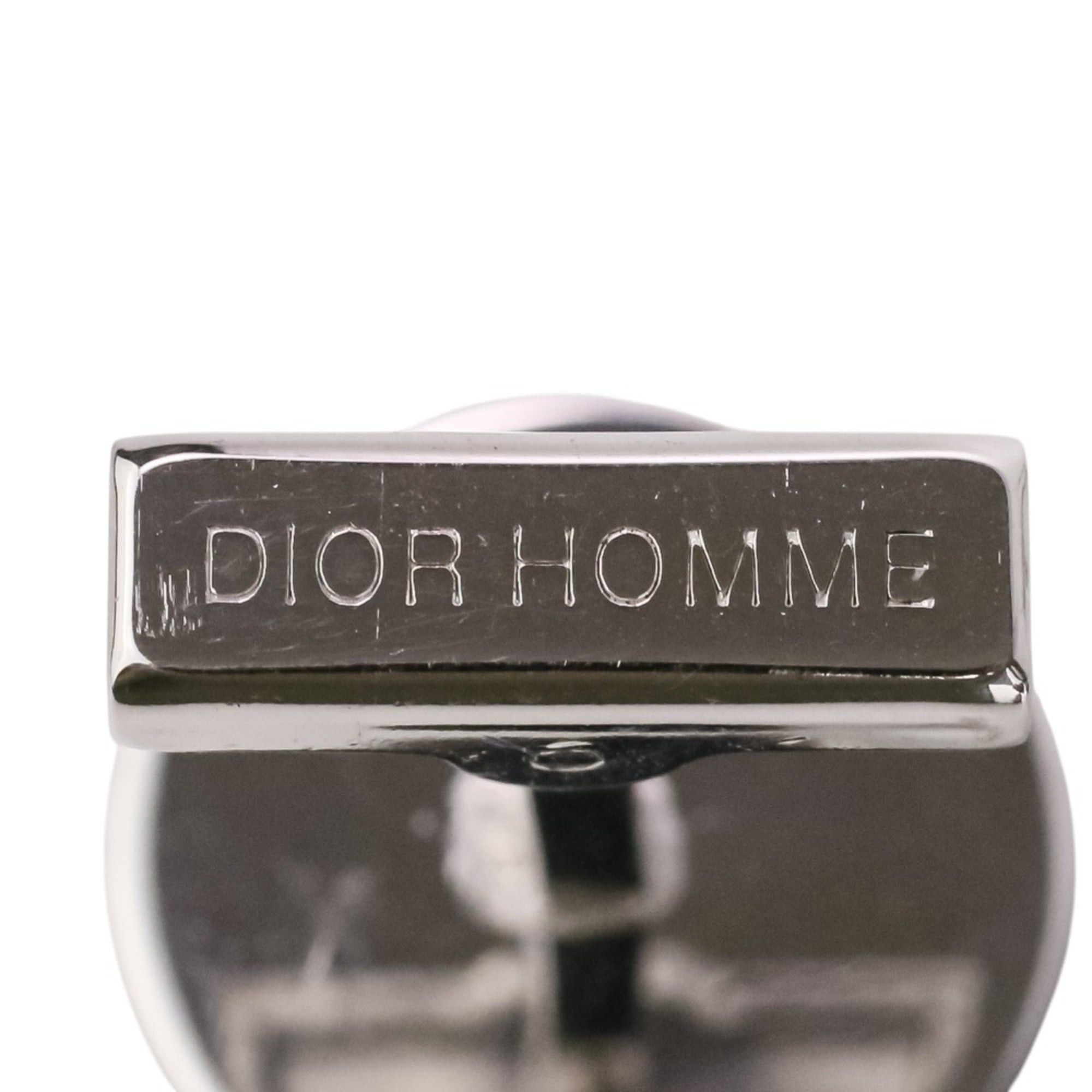 Christian Dior Monsieur DIOR HOMME AG925 Bee Cufflinks, Black and Silver Color, Men's Size ONE SIZE - 7 Thumbnail