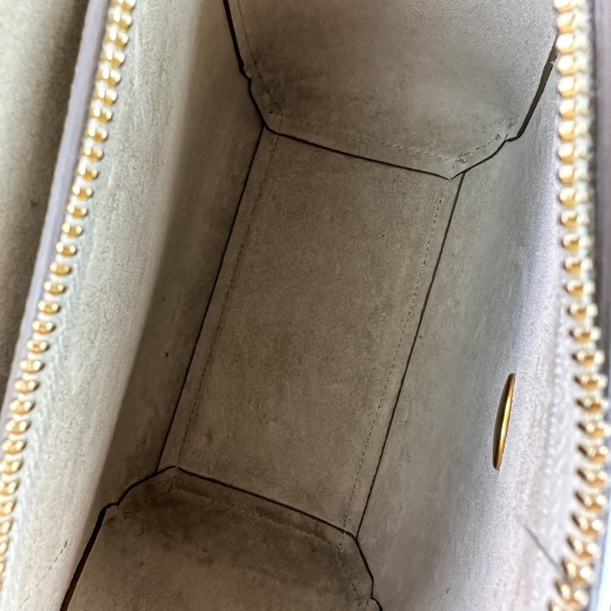 Celine CELINE Belt Bag Nano 2-way shoulder bag, grained calfskin, beige, women's. Size ONE SIZE - 7 Thumbnail