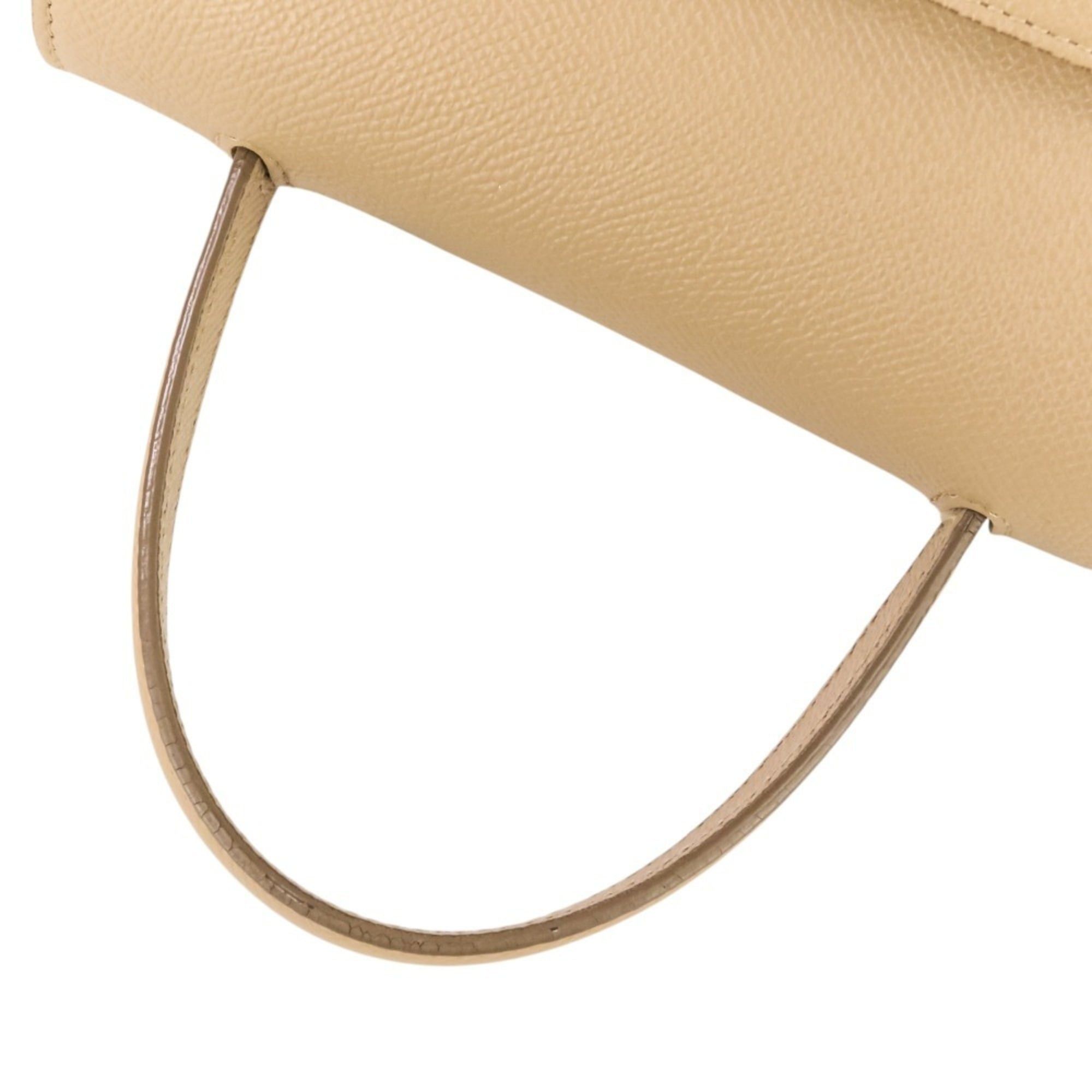 Celine CELINE Belt Bag Nano 2-way shoulder bag, grained calfskin, beige, women's. Size ONE SIZE - 6 Thumbnail