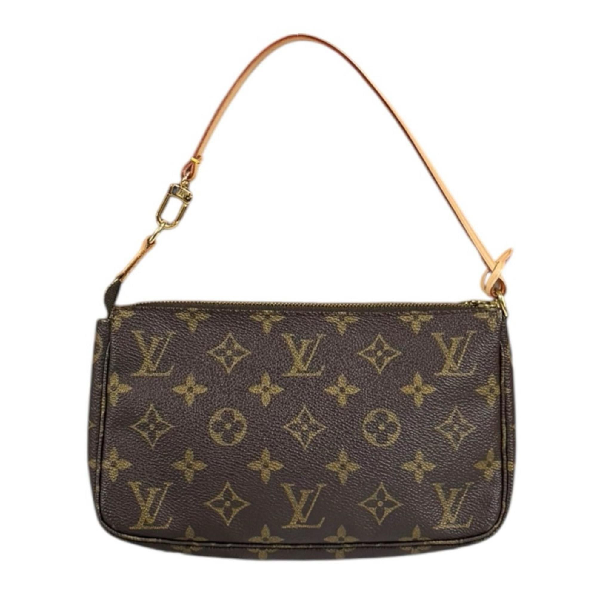 Louis Vuitton Louis Vuitton Pochette Accessoires Monogram Handbag, Canvas M51980, Brown, Women's, LOUIS VUITTON, Used Size ONE SIZE - 3 Thumbnail