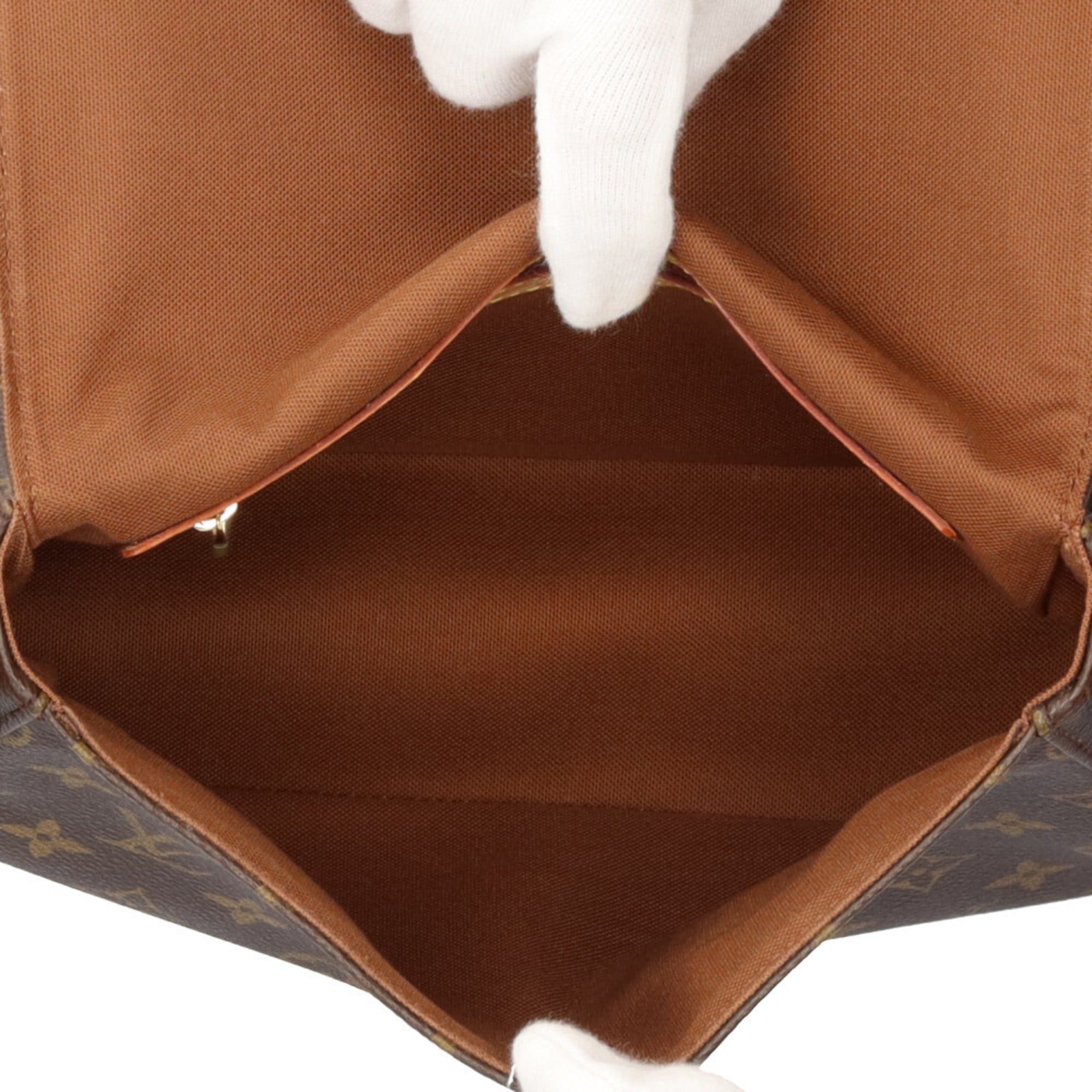 Louis Vuitton Louis Vuitton Mini Looping Monogram Handbag, Canvas M51147, Brown, Women's, LOUIS VUITTON, Used Size ONE SIZE - 6 Thumbnail