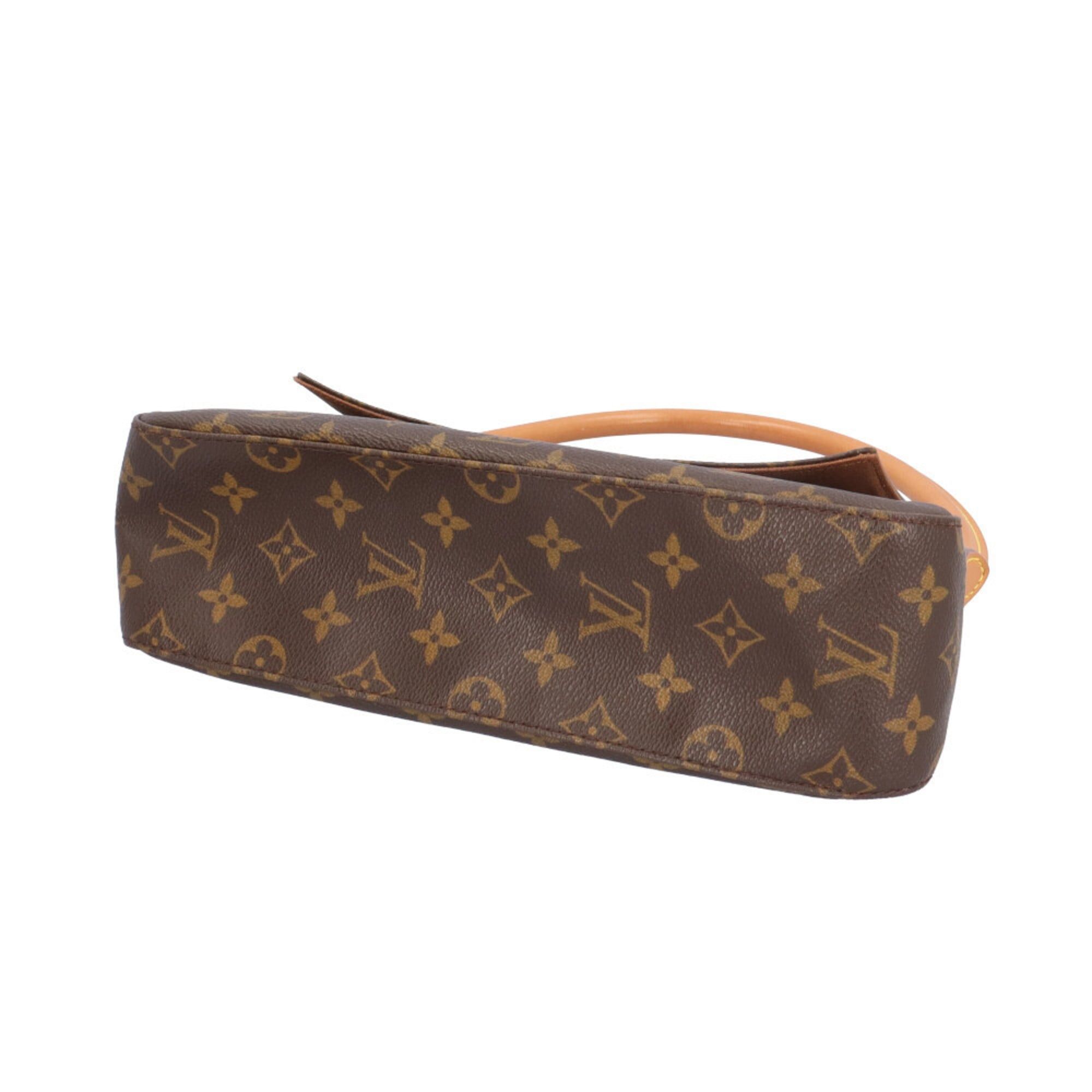 Louis Vuitton Louis Vuitton Mini Looping Monogram Handbag, Canvas M51147, Brown, Women's, LOUIS VUITTON, Used Size ONE SIZE - 5 Thumbnail