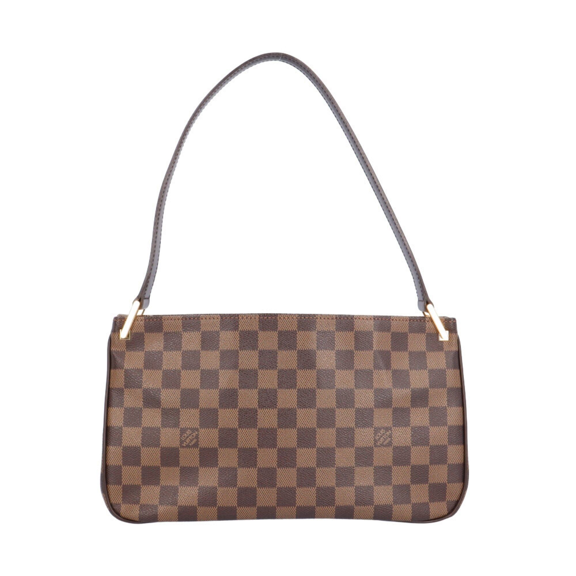 Louis Vuitton Louis Vuitton Aubagne Damier Shoulder Bag, Canvas N51129, Brown, Women's, LOUIS VUITTON, Used Size ONE SIZE - 3 Thumbnail