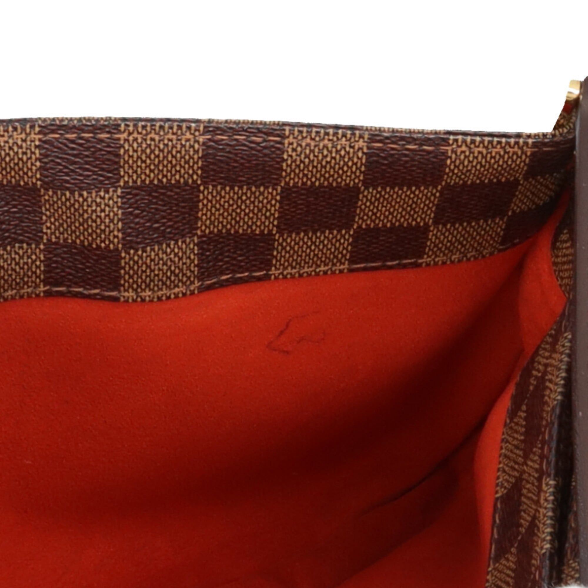 Louis Vuitton Louis Vuitton Aubagne Damier Shoulder Bag, Canvas N51129, Brown, Women's, LOUIS VUITTON, Used Size ONE SIZE - 9 Thumbnail