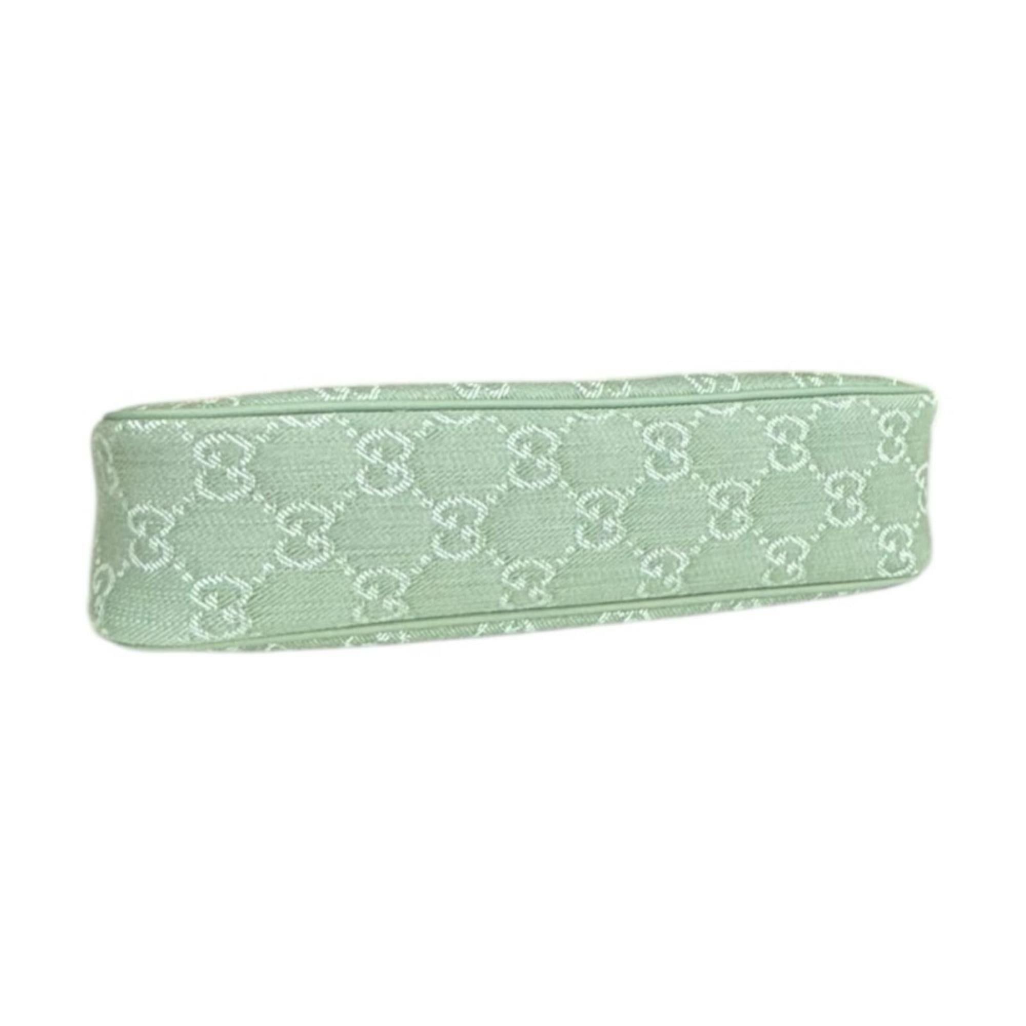 Gucci Gucci Ophidia Small Shoulder Bag, 784753, Green, Women's, Used, 2-way, Chain Size ONE SIZE - 6 Thumbnail