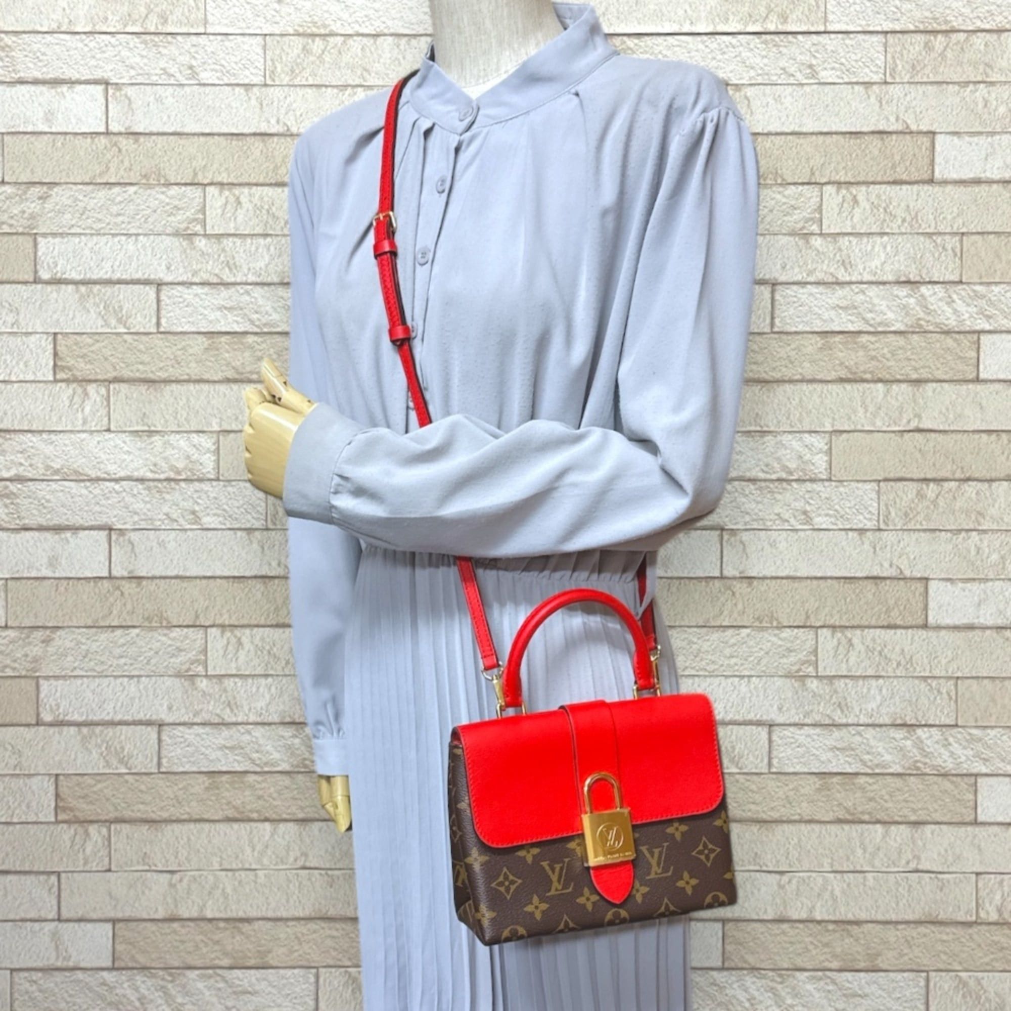 Louis Vuitton Louis Vuitton Rocky BB Monogram Shoulder Bag, Canvas M44322, Brown, Women's, Pre-owned, 2-way Size ONE SIZE - 2 Thumbnail