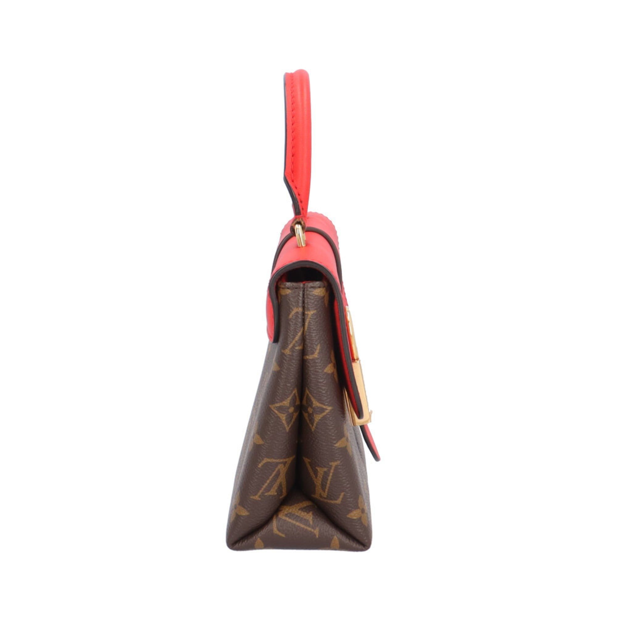 Louis Vuitton Louis Vuitton Rocky BB Monogram Shoulder Bag, Canvas M44322, Brown, Women's, Pre-owned, 2-way Size ONE SIZE - 4 Thumbnail