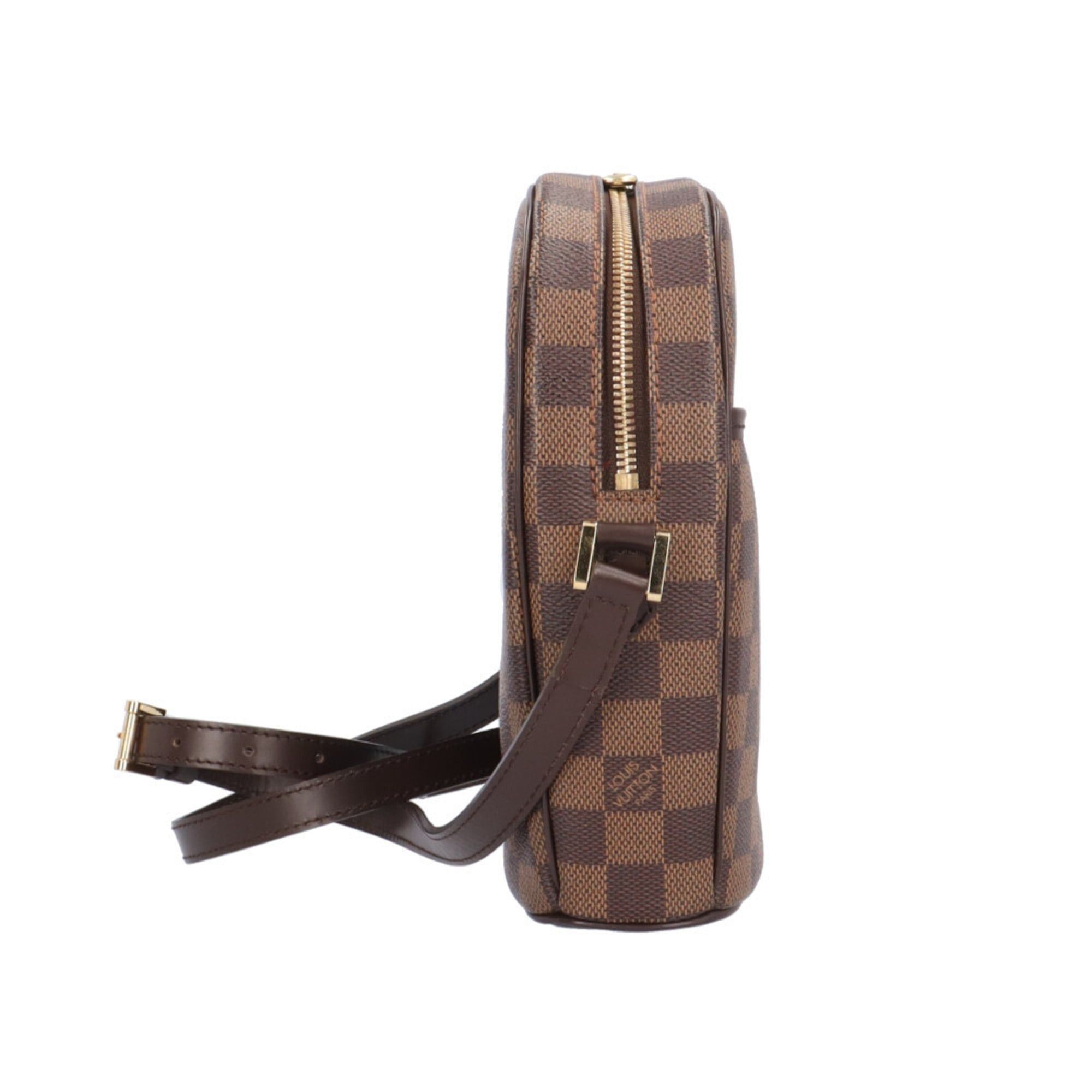 Louis Vuitton Louis Vuitton Ipanema PM Damier Shoulder Bag, Canvas N51294, Brown, Women's, LOUIS VUITTON, Used Size ONE SIZE - 4 Thumbnail