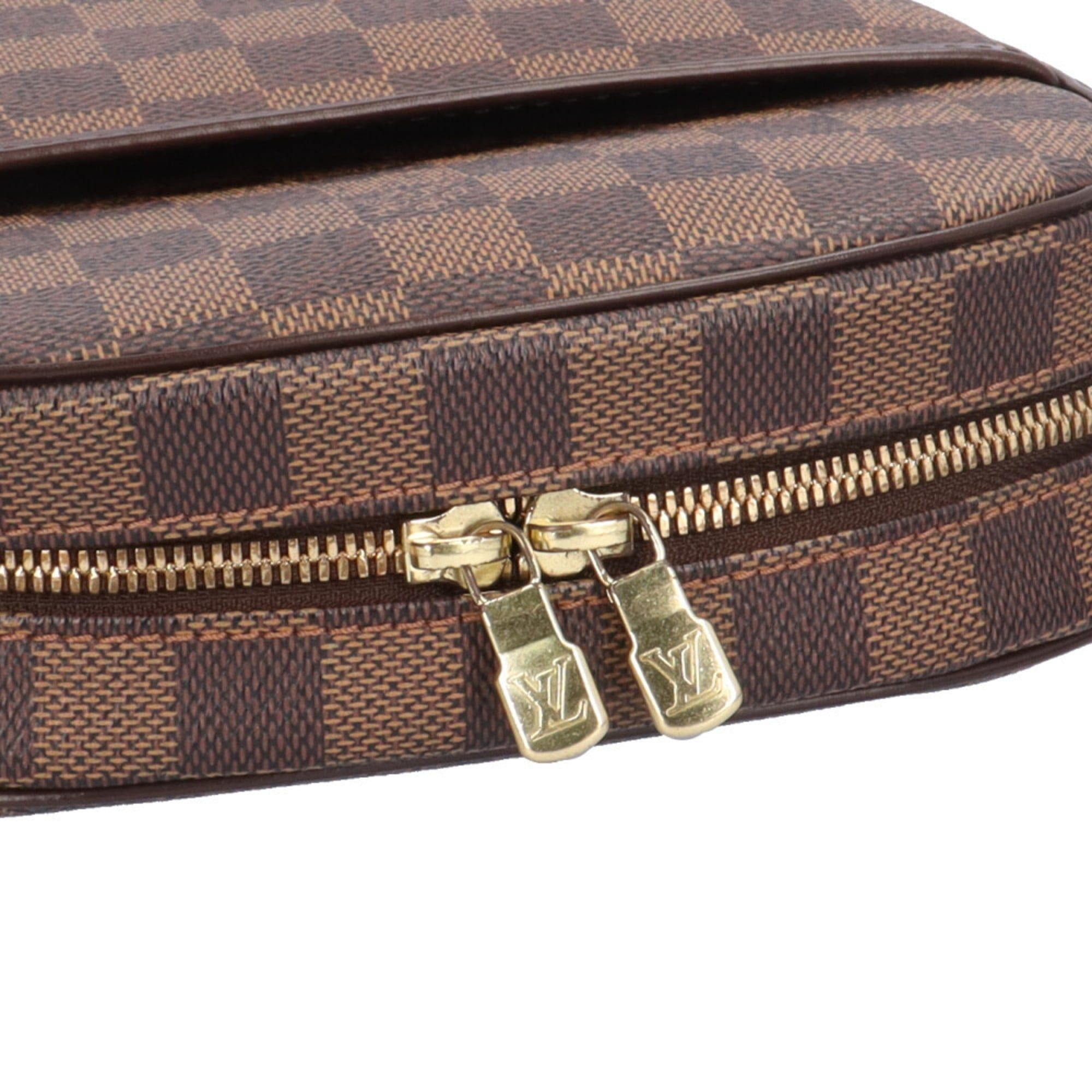 Louis Vuitton Louis Vuitton Ipanema PM Damier Shoulder Bag, Canvas N51294, Brown, Women's, LOUIS VUITTON, Used Size ONE SIZE - 8 Thumbnail