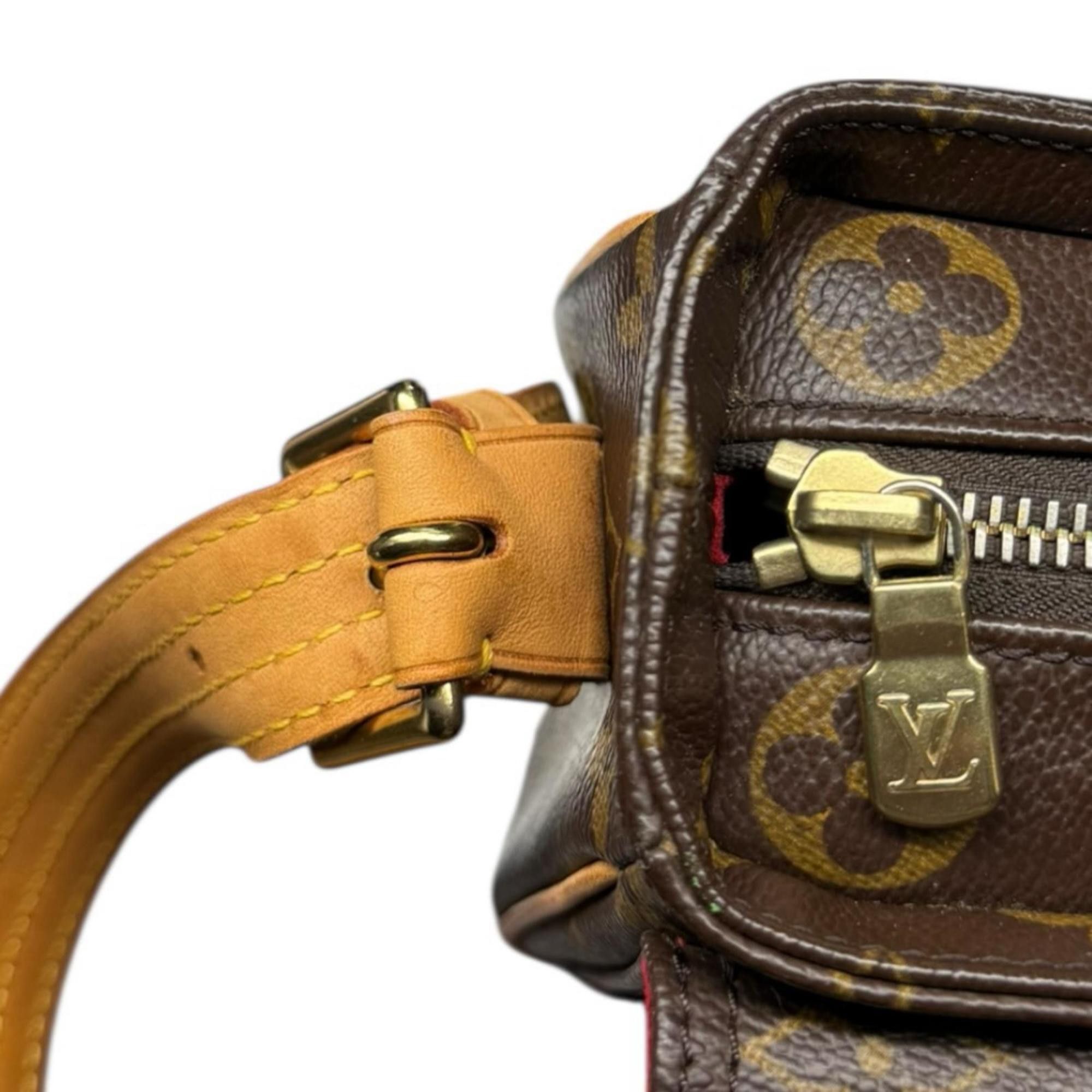 Louis Vuitton Louis Vuitton Vivacite MM Monogram Shoulder Bag, Canvas M51164 Brown, Women's, LOUIS VUITTON, Used Size ONE SIZE - 13 Thumbnail
