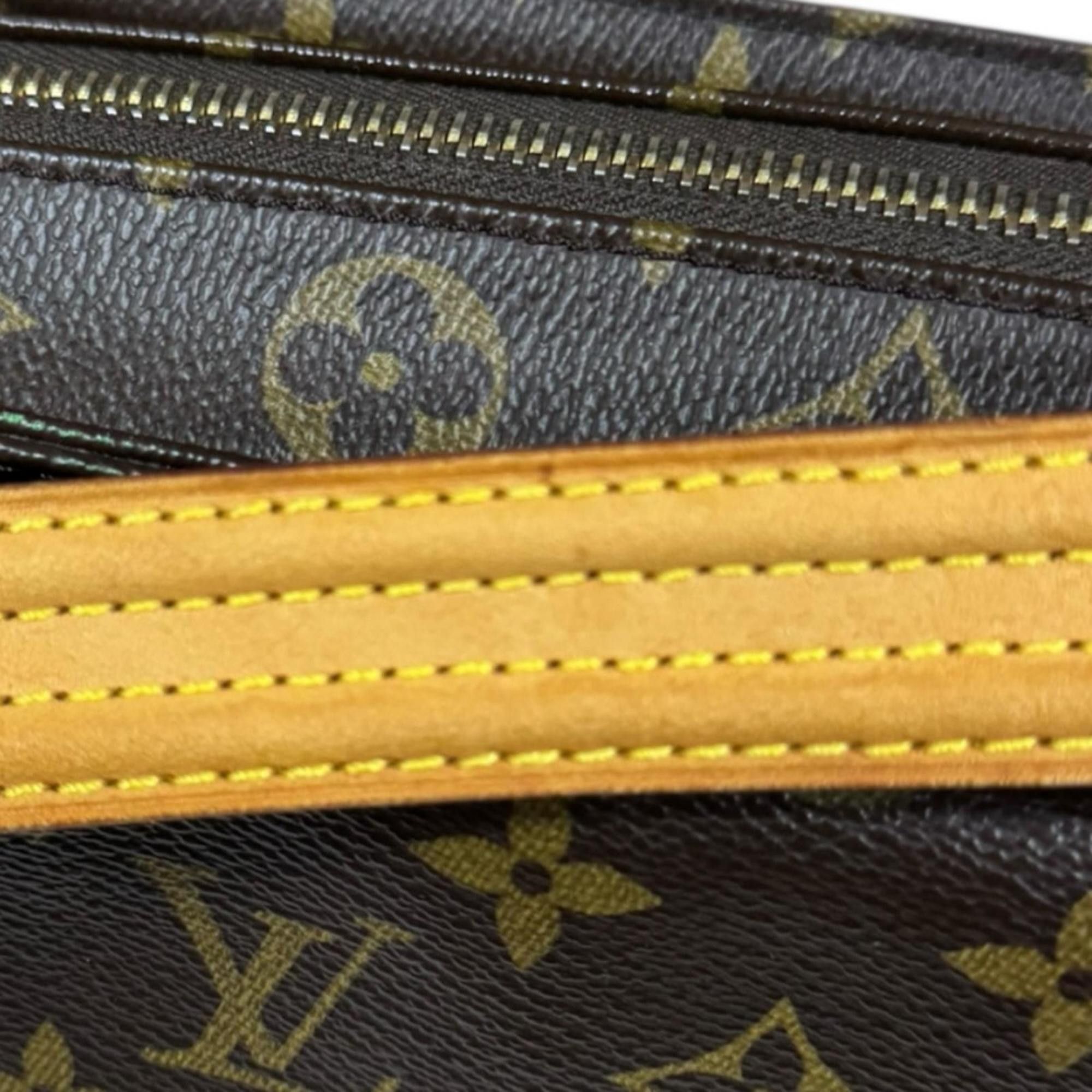 Louis Vuitton Louis Vuitton Vivacite MM Monogram Shoulder Bag, Canvas M51164 Brown, Women's, LOUIS VUITTON, Used Size ONE SIZE - 16 Thumbnail