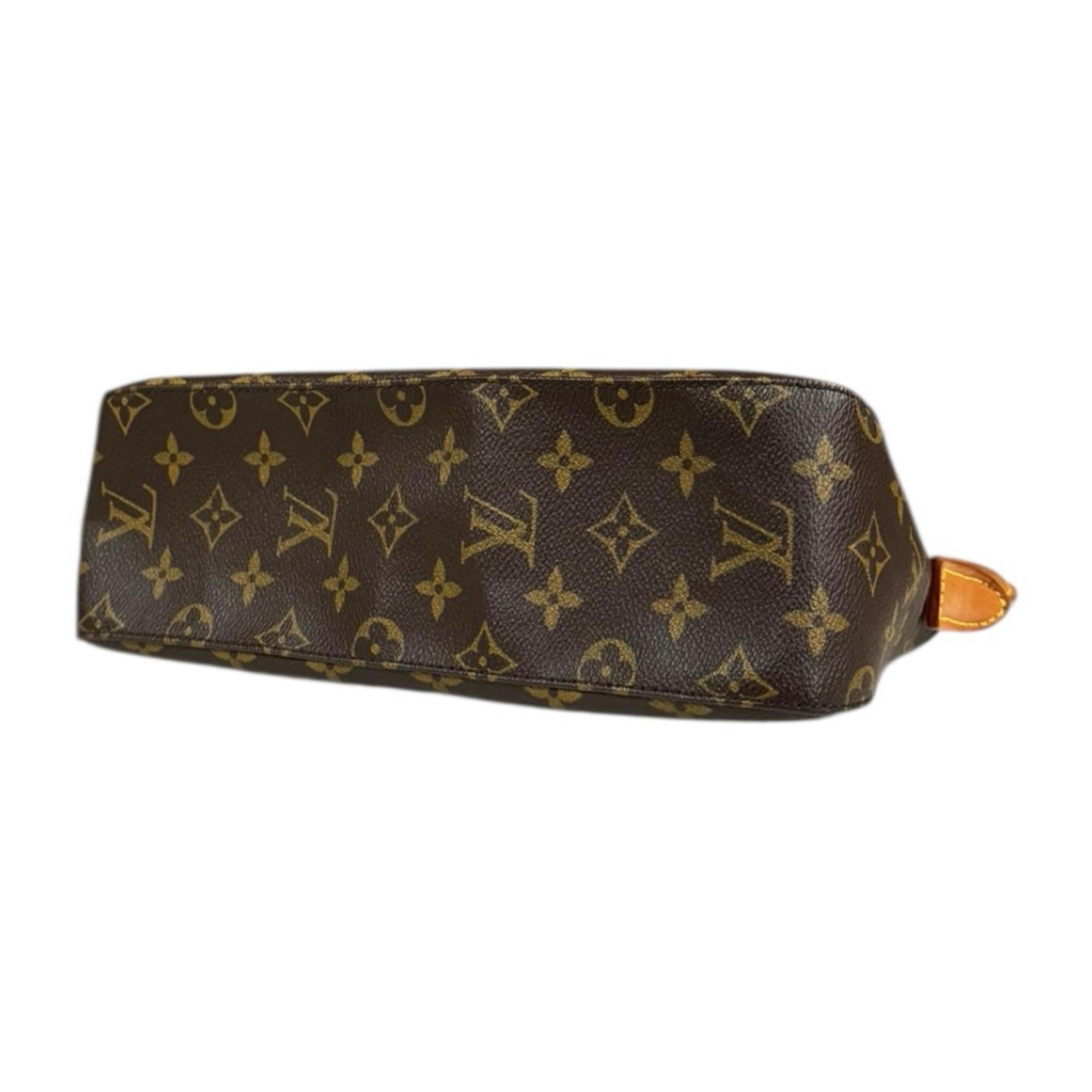 Louis Vuitton Louis Vuitton Mini Looping Monogram Handbag, Canvas M51147, Brown, Women's, LOUIS VUITTON, Used Size ONE SIZE - 6 Thumbnail