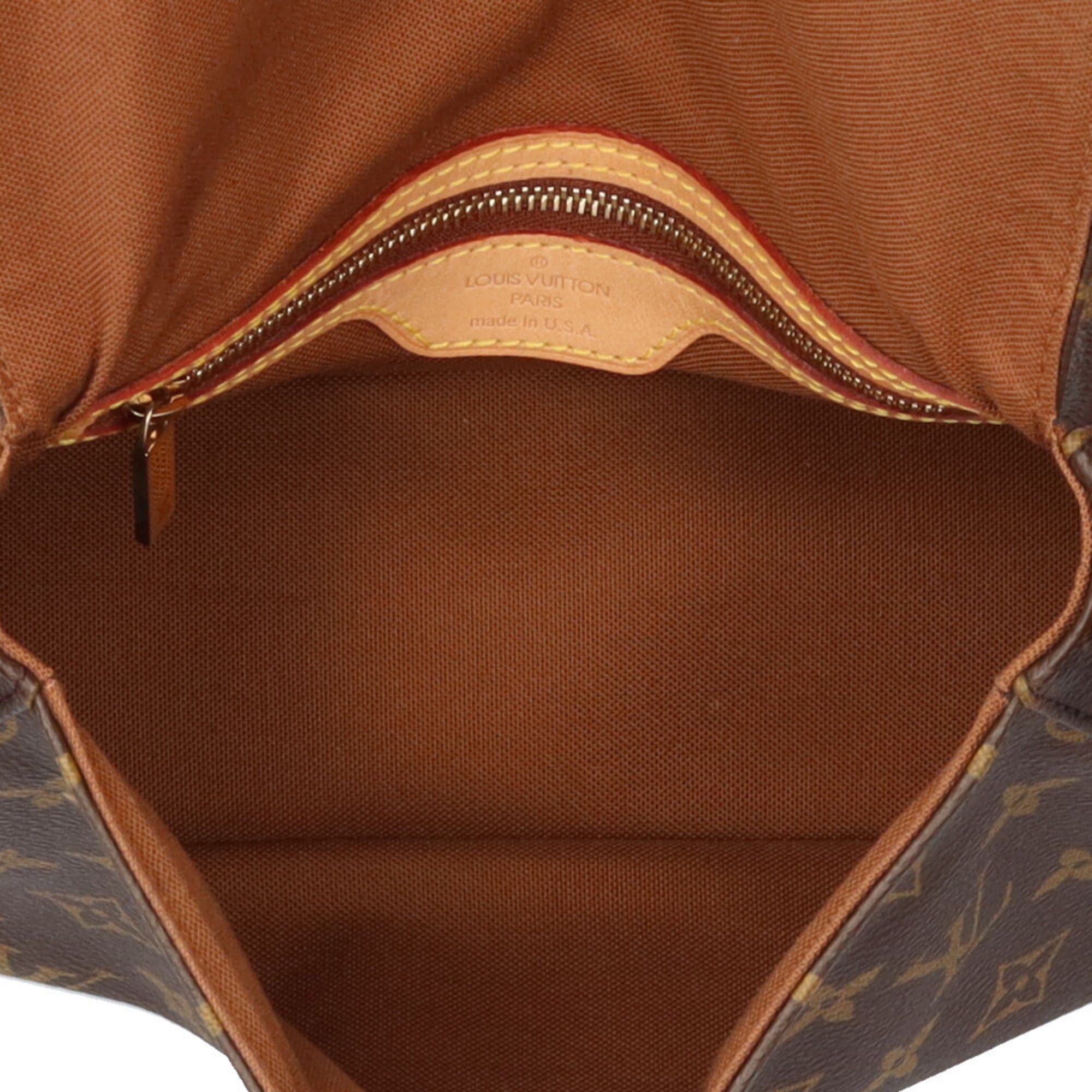 Louis Vuitton Louis Vuitton Mini Looping Monogram Handbag, Canvas M51147, Brown, Women's, LOUIS VUITTON, Used Size ONE SIZE - 7 Thumbnail