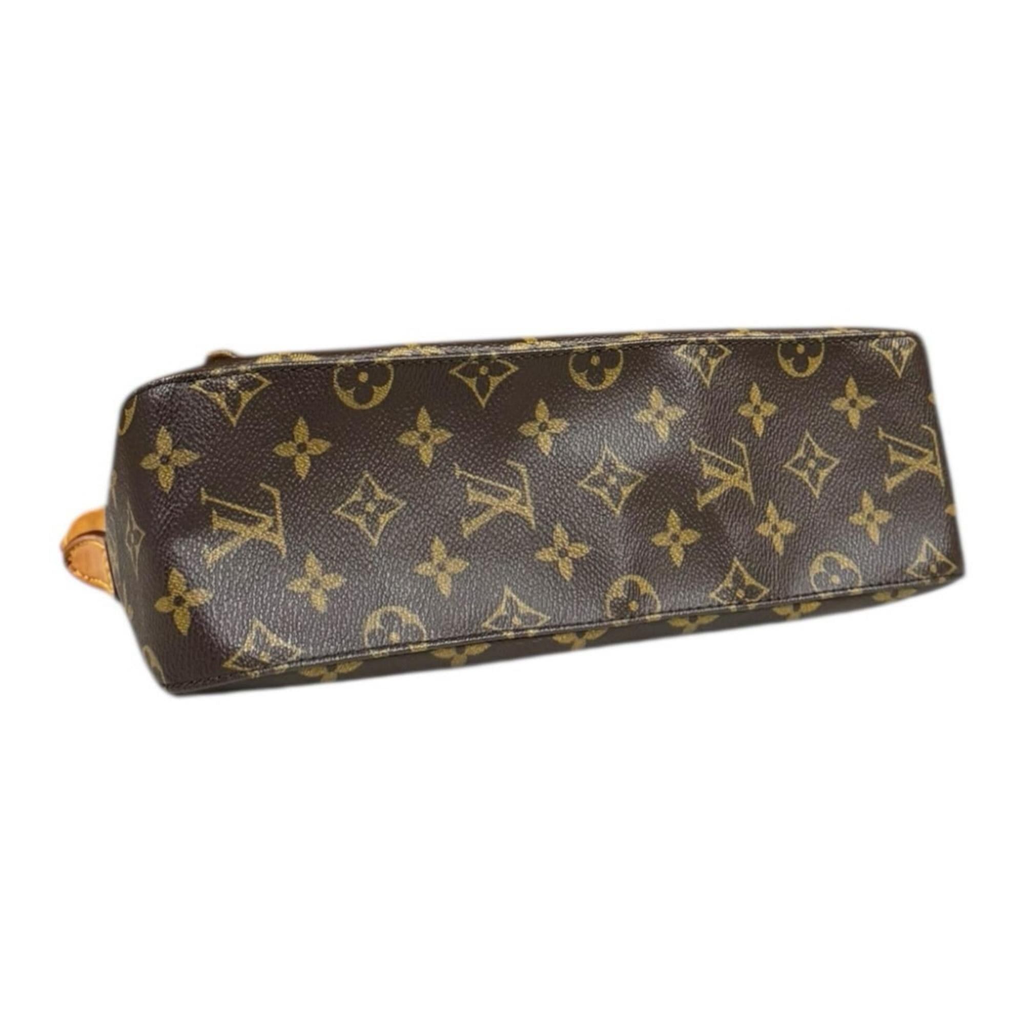 Louis Vuitton Louis Vuitton Mini Looping Monogram Handbag, Canvas M51147, Brown, Women's, LOUIS VUITTON, Used Size ONE SIZE - 5 Thumbnail