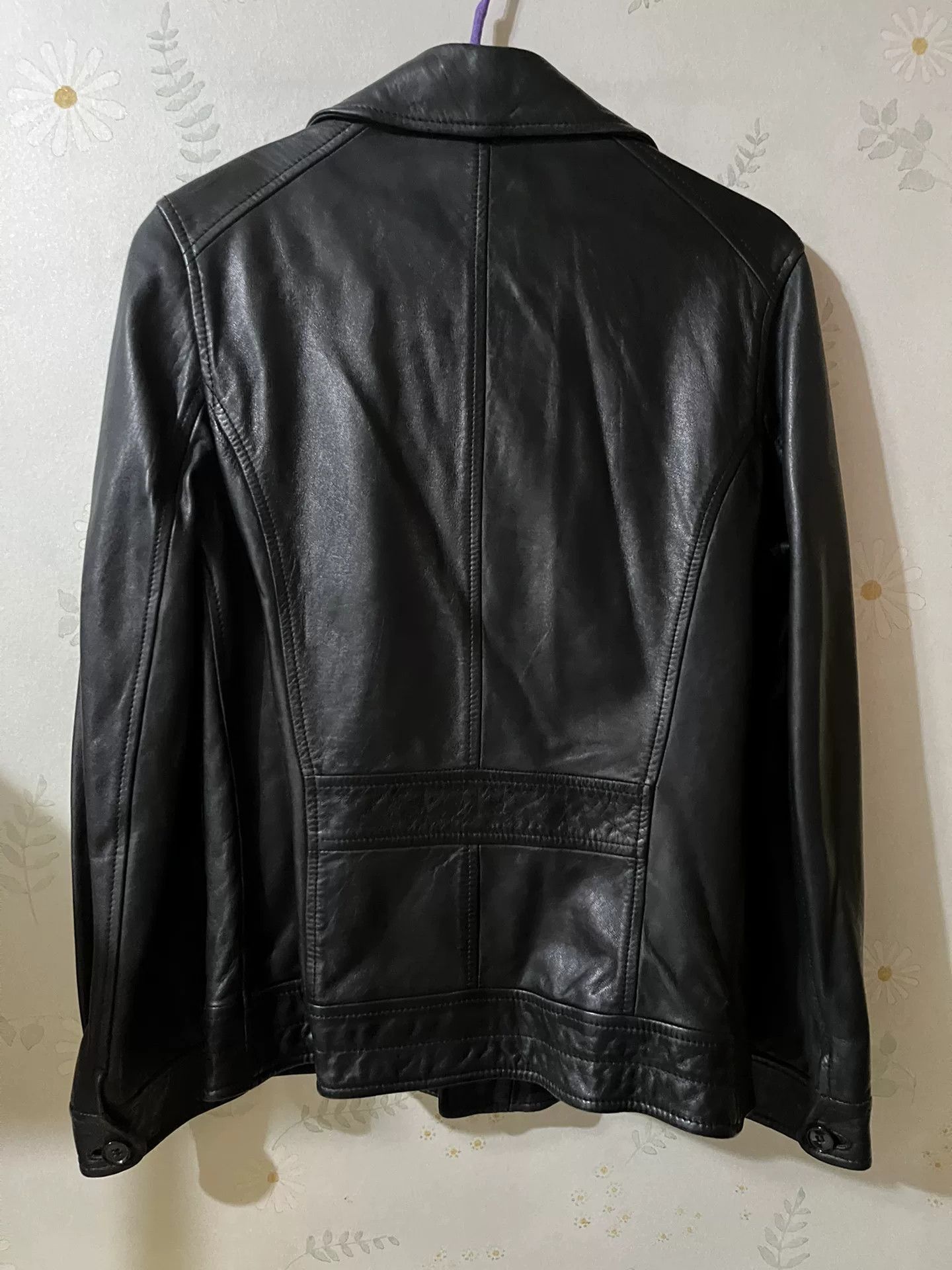 Dolce & Gabbana Dolce & Gabbana Black Leather Jacket Size US S / EU 44-46 / 1 - 2 Thumbnail