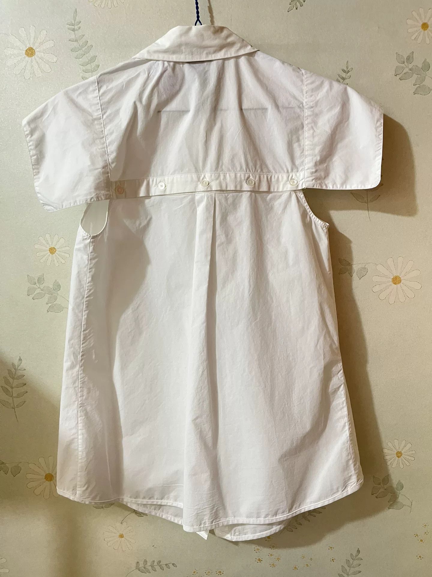 Alexander McQueen Alexander McQueen Women's White Sleeveless Shirt Size S / US 4 / IT 40 - 4 Thumbnail