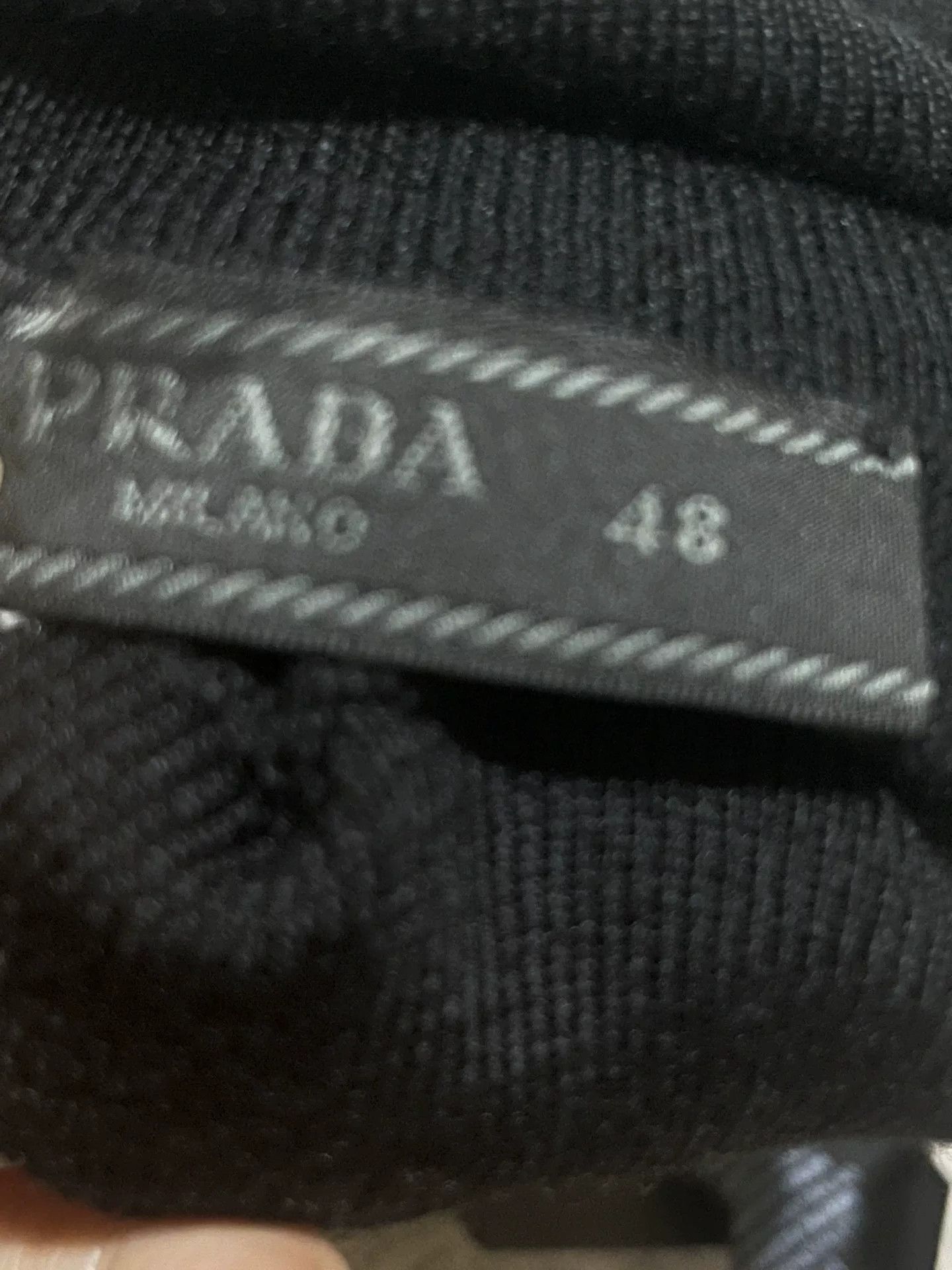 Prada Prada Black Turtleneck Knit Sweater Size US M / EU 48-50 / 2 - 2 Thumbnail