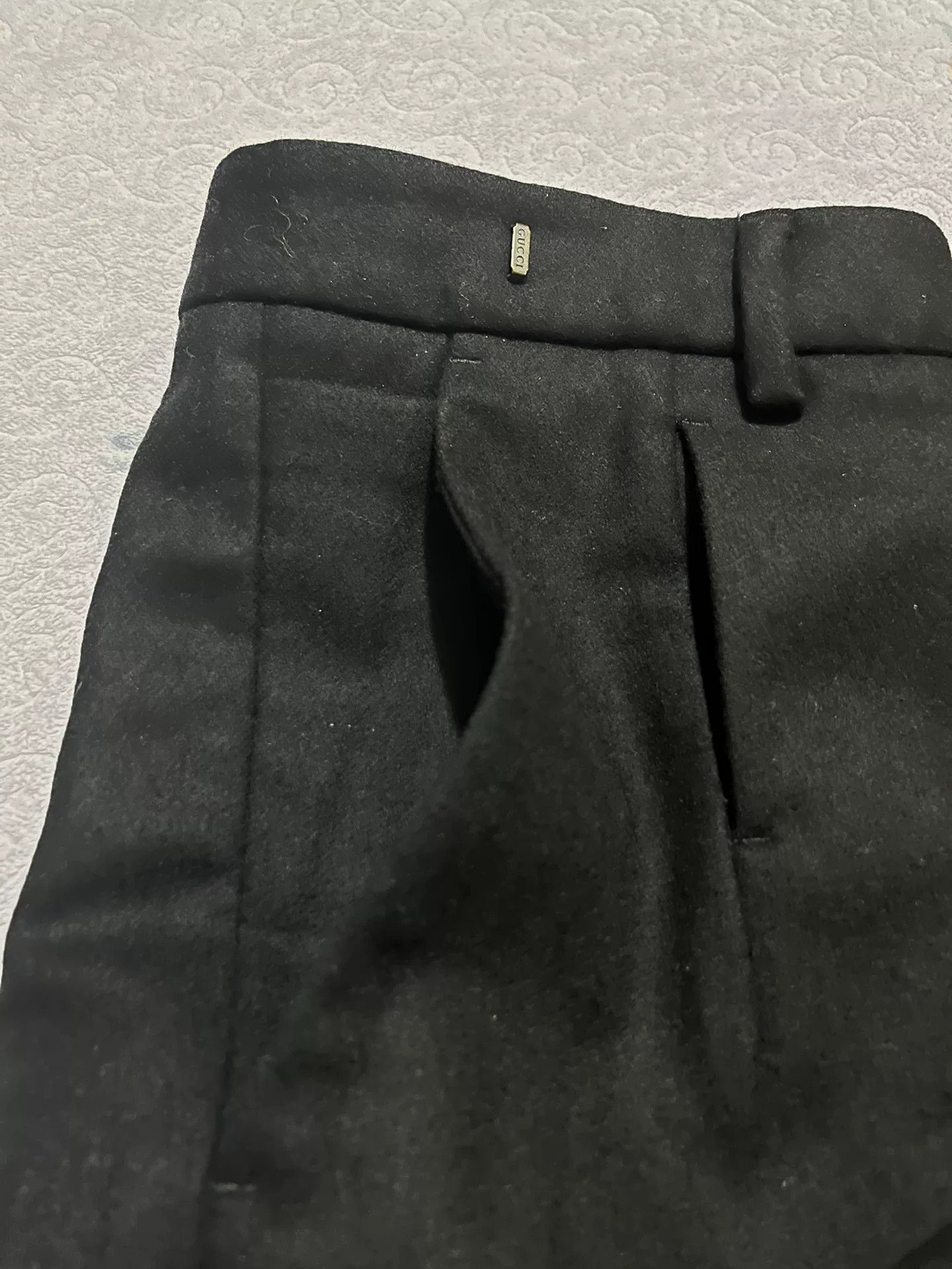 Gucci Gucci Black Tailored Trousers Size US 30 / EU 46 - 6 Thumbnail