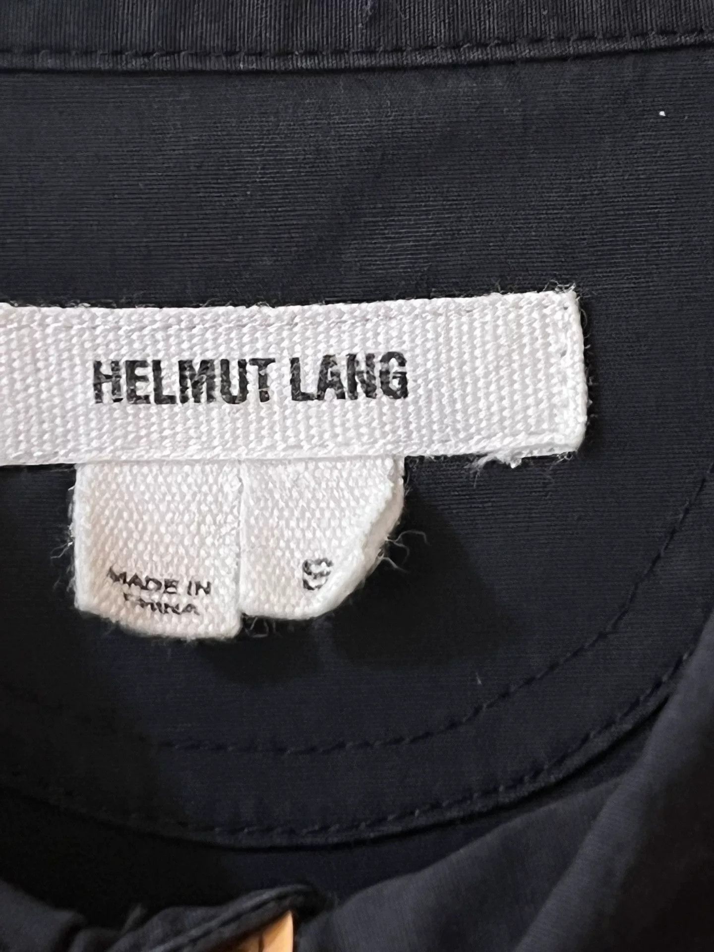 Helmut Lang Helmut Lang Classic Navy Men's Shirt Size US S / EU 44-46 / 1 - 2 Thumbnail