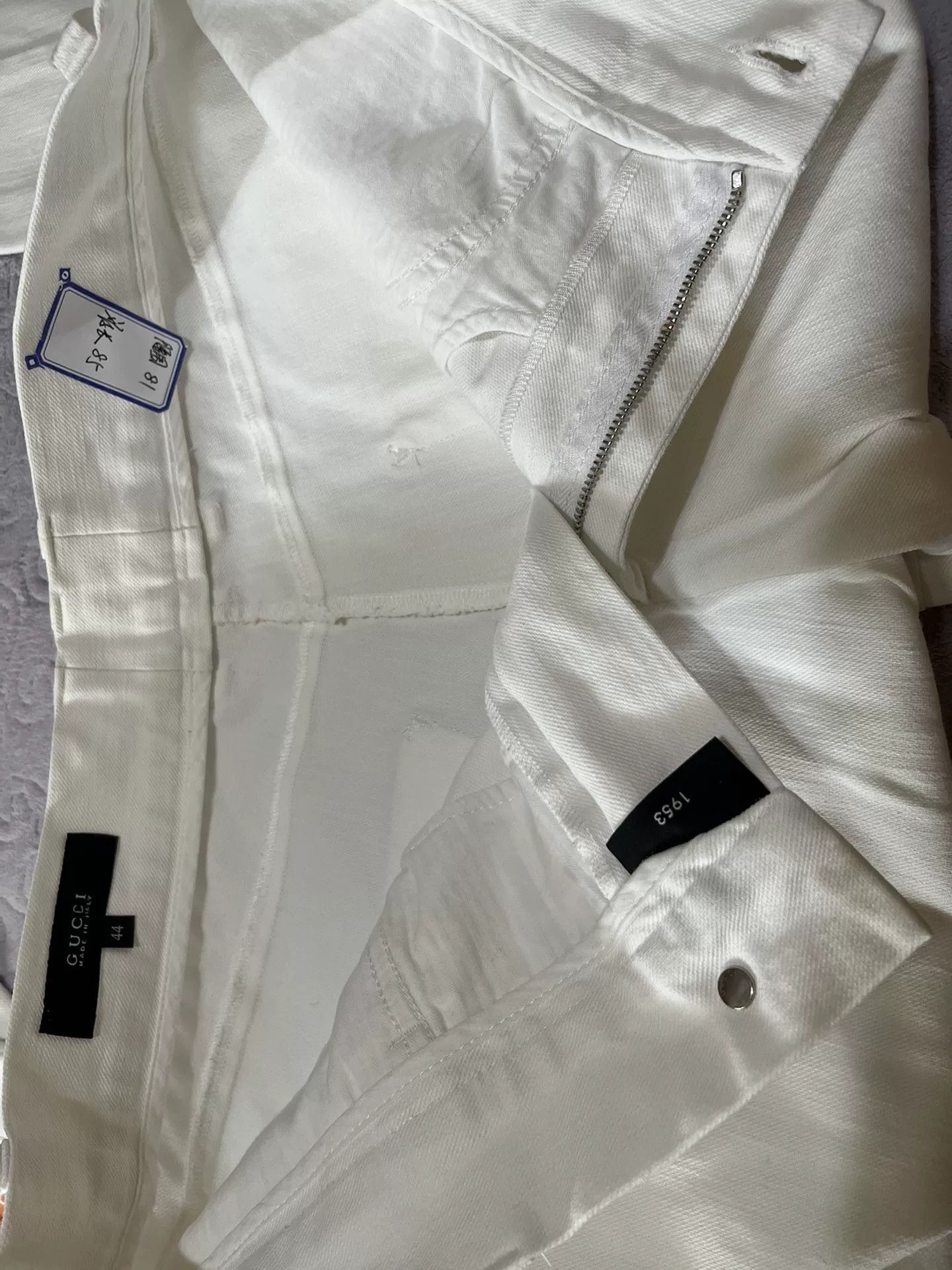 Gucci Gucci White Jeans Size 44 Italy Size US 28 / EU 44 - 7 Thumbnail