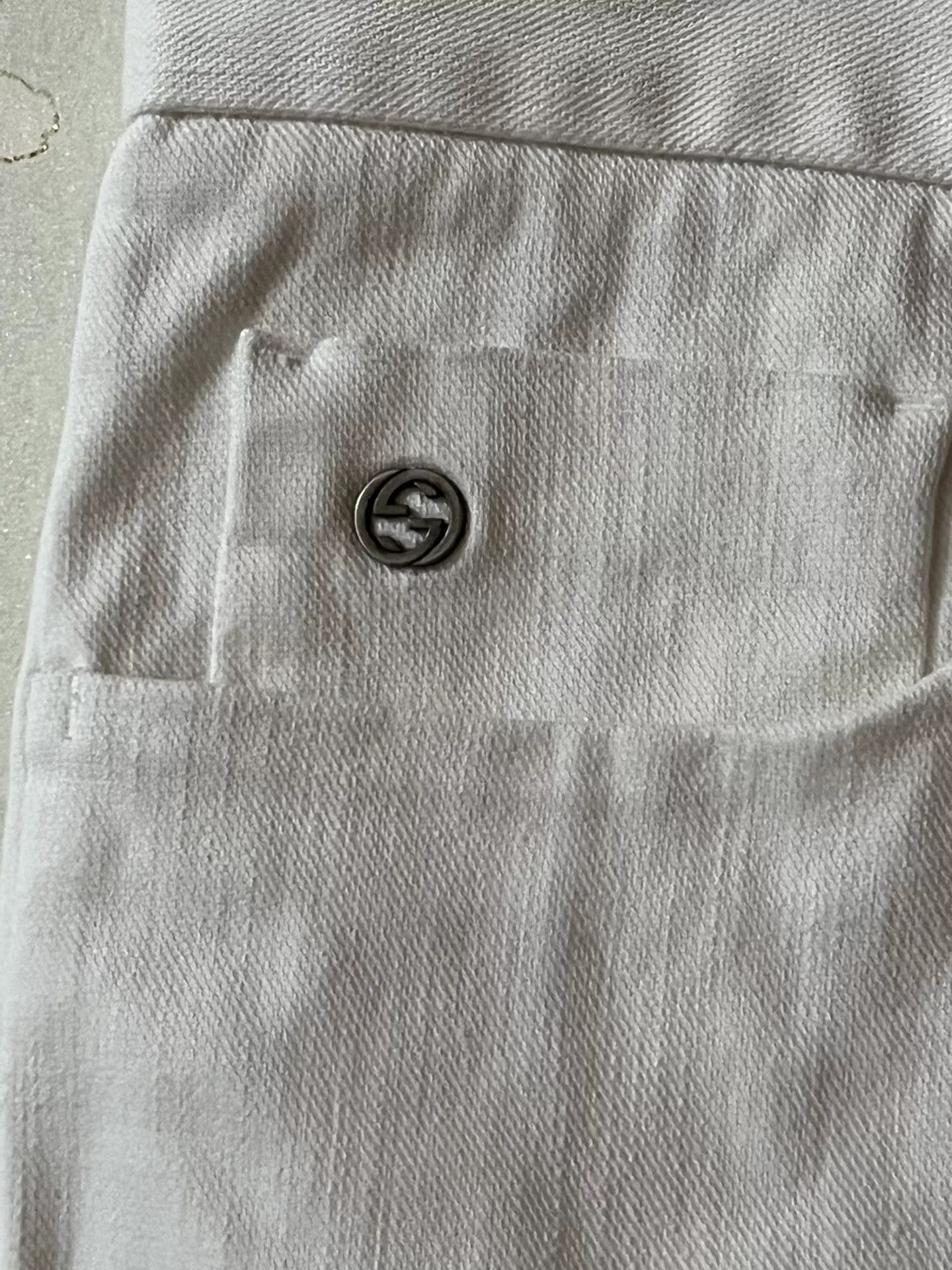 Gucci Gucci White Jeans Size 44 Italy Size US 28 / EU 44 - 3 Thumbnail