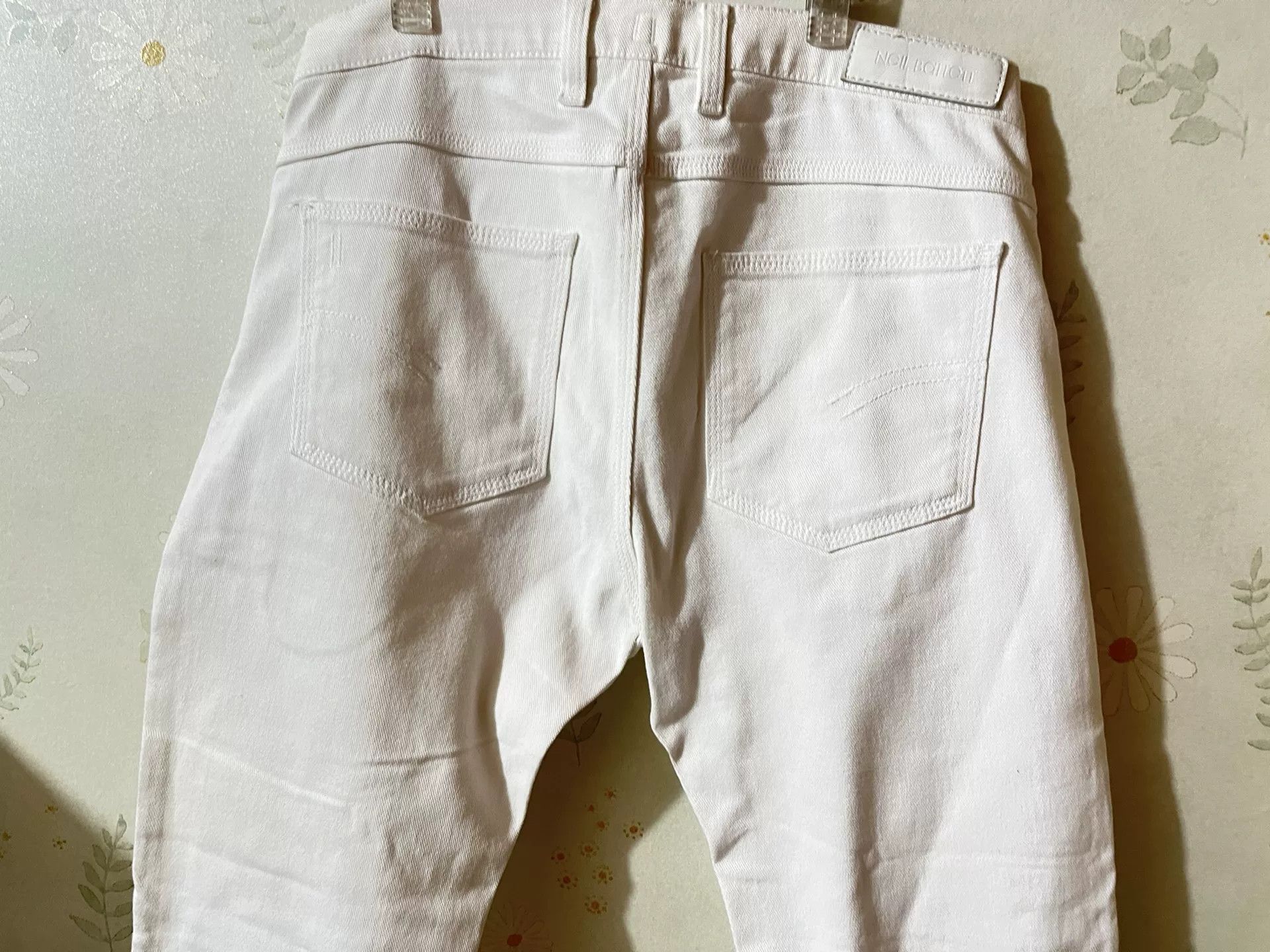 Neil Barrett Neil Barrett Men's White Jeans 31 Size US 31 - 9 Thumbnail