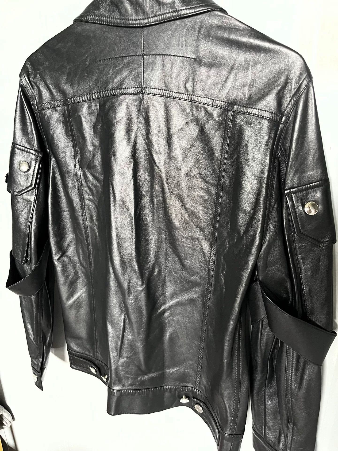 Givenchy Givenchy Unisex Leather Jacket Size US S / EU 44-46 / 1 - 4 Thumbnail