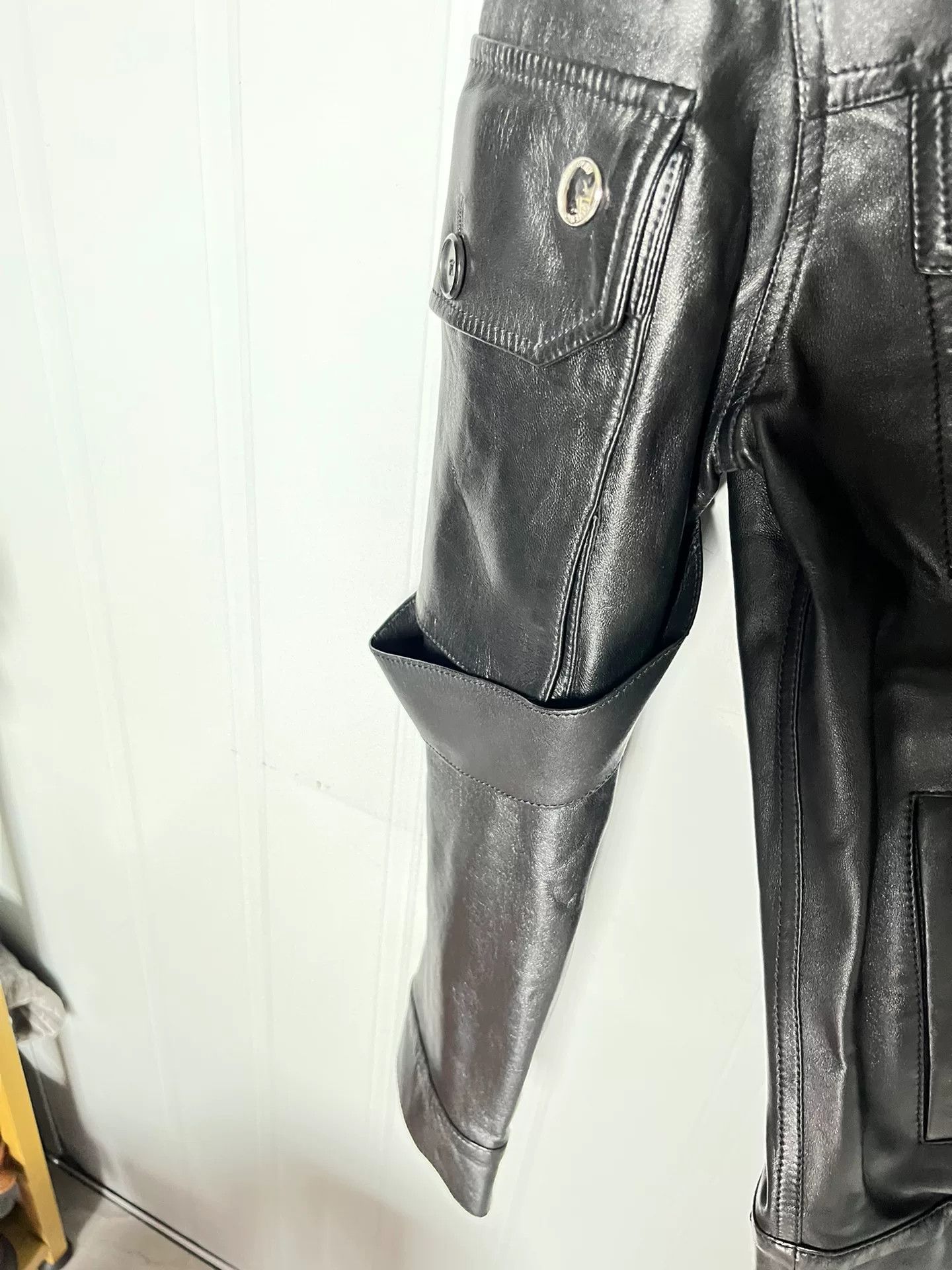 Givenchy Givenchy Unisex Leather Jacket Size US S / EU 44-46 / 1 - 3 Thumbnail