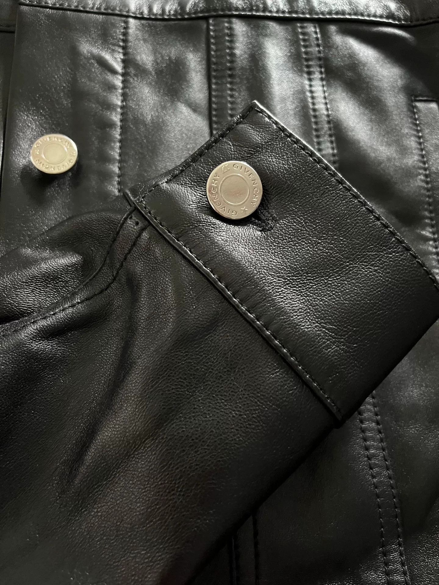 Givenchy Givenchy Unisex Leather Jacket Size US S / EU 44-46 / 1 - 9 Thumbnail