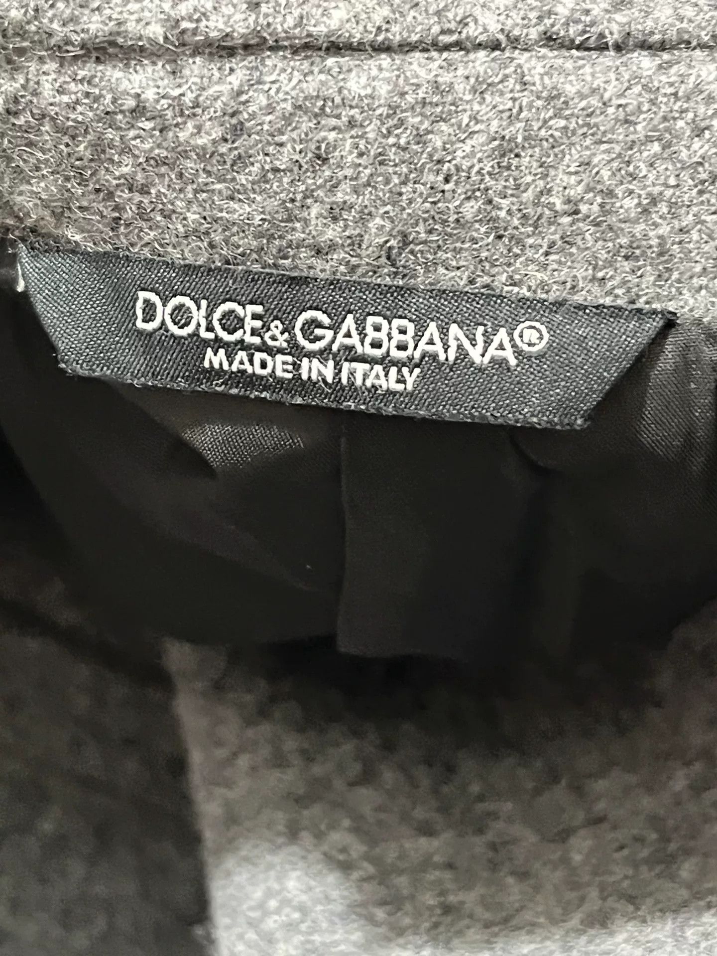 Dolce & Gabbana Dolce & Gabbana Gray Wool Blazer Size US M / EU 48-50 / 2 - 6 Thumbnail
