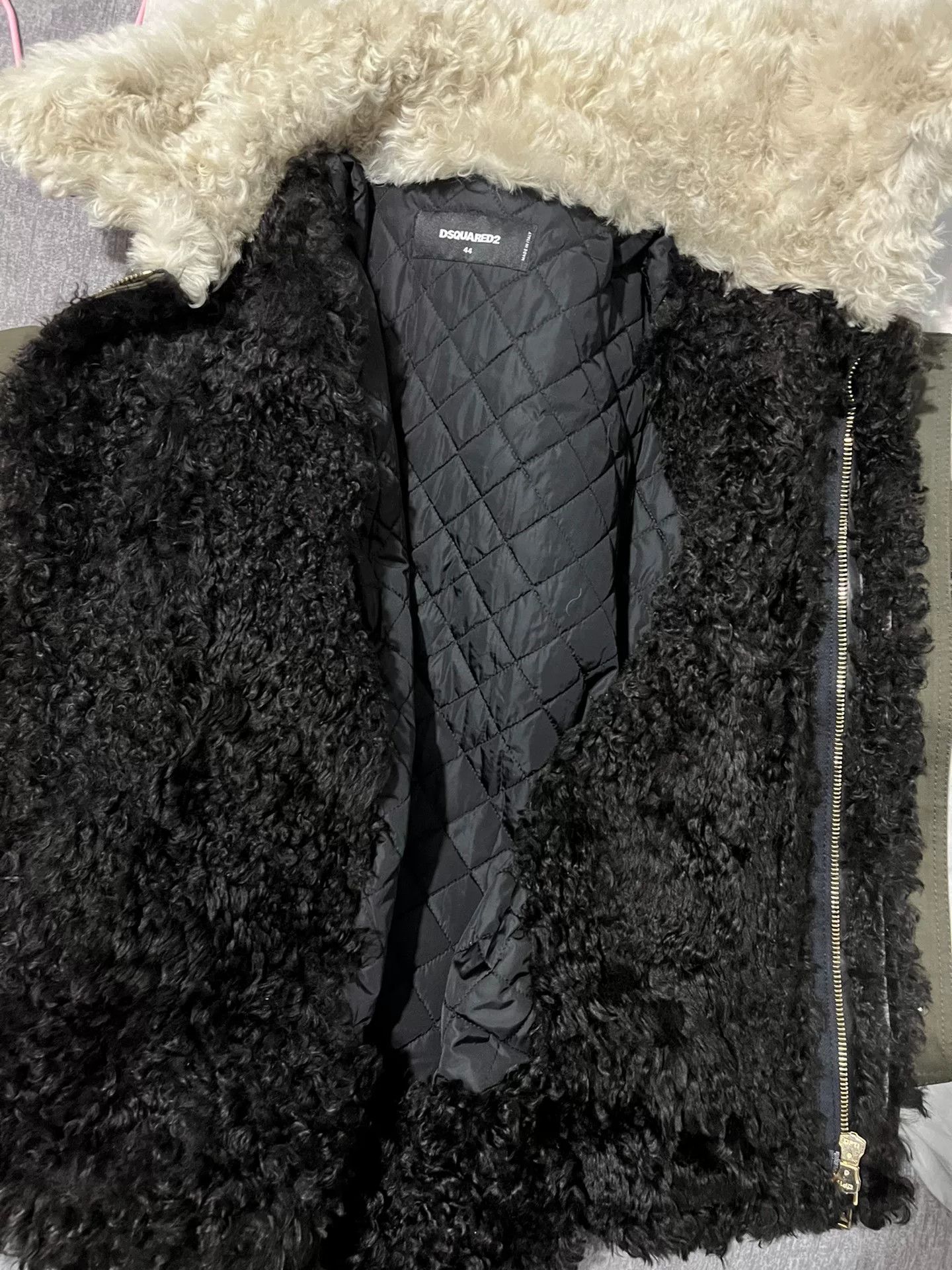 DEN IM by SIKI IM Men's Cotton Coat Shearling Lining Size US M / EU 48-50 / 2 - 4 Thumbnail