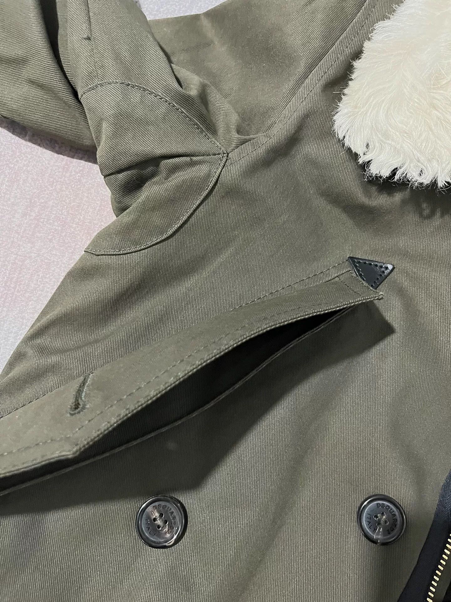 DEN IM by SIKI IM Men's Cotton Coat Shearling Lining Size US M / EU 48-50 / 2 - 6 Thumbnail