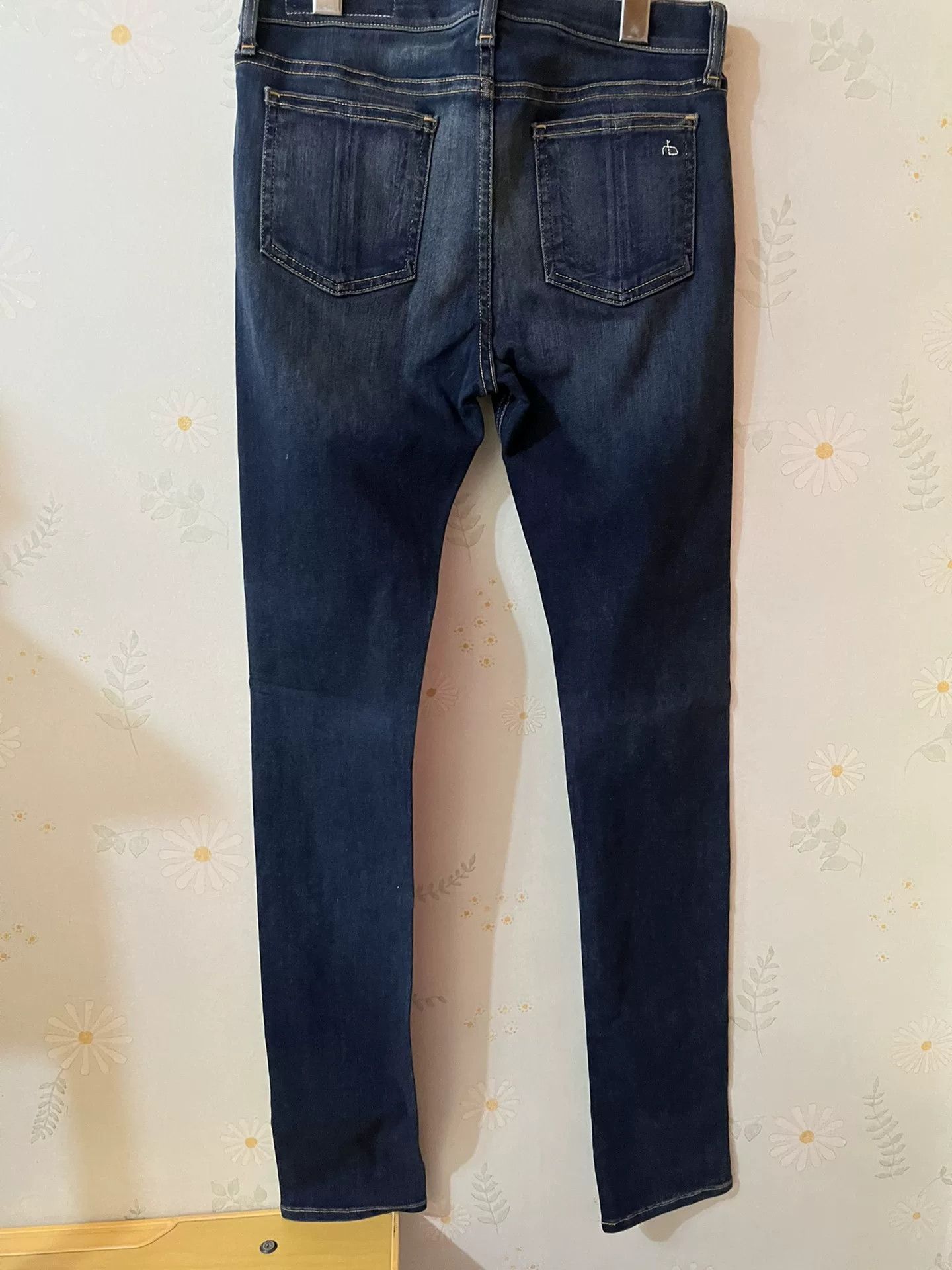 Rag & Bone Rag & Bone Stretch Slim-Fit Jeans Size 27" / US 4 / IT 40 - 2 Thumbnail