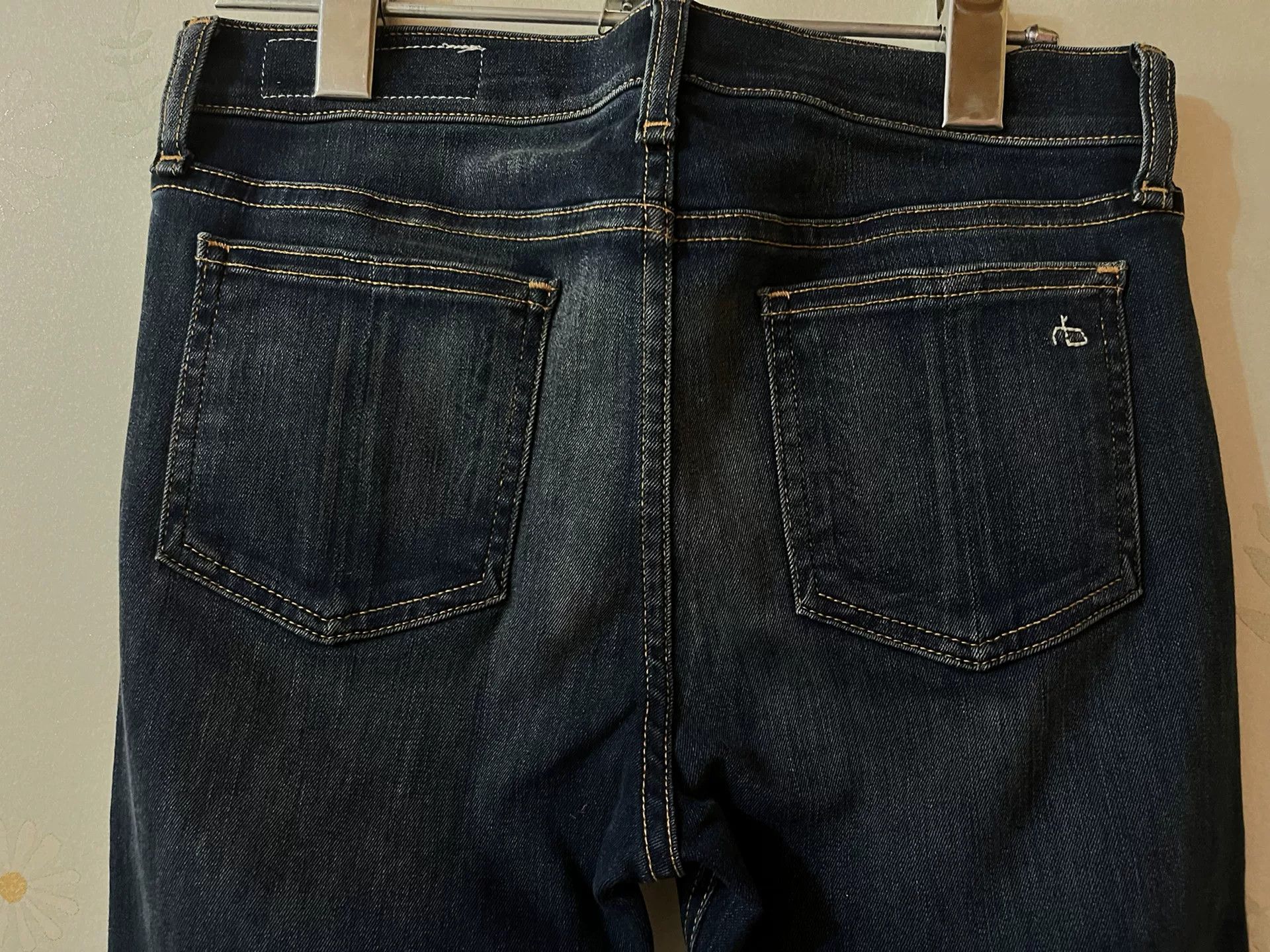 Rag & Bone Rag & Bone Stretch Slim-Fit Jeans Size 27" / US 4 / IT 40 - 3 Thumbnail