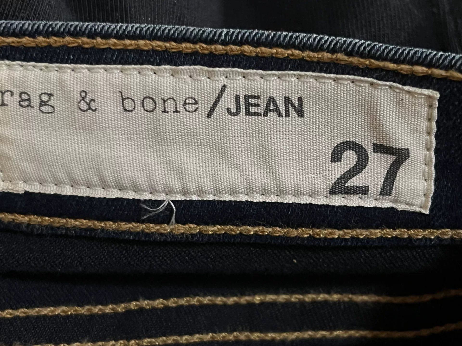 Rag & Bone Rag & Bone Stretch Slim-Fit Jeans Size 27" / US 4 / IT 40 - 5 Thumbnail