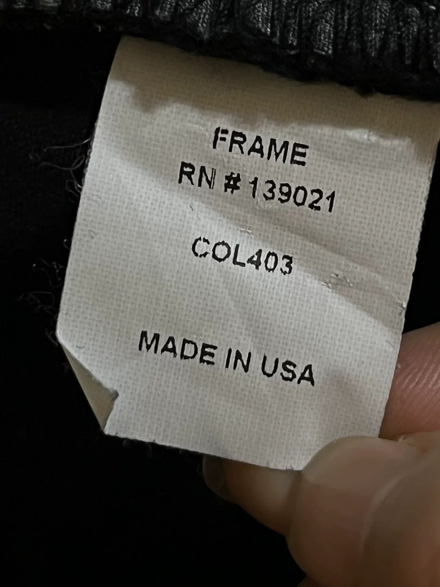 Frame FRAME Stretch Slim Black Jeans Size 27 Size 27" / US 4 / IT 40 - 7 Thumbnail