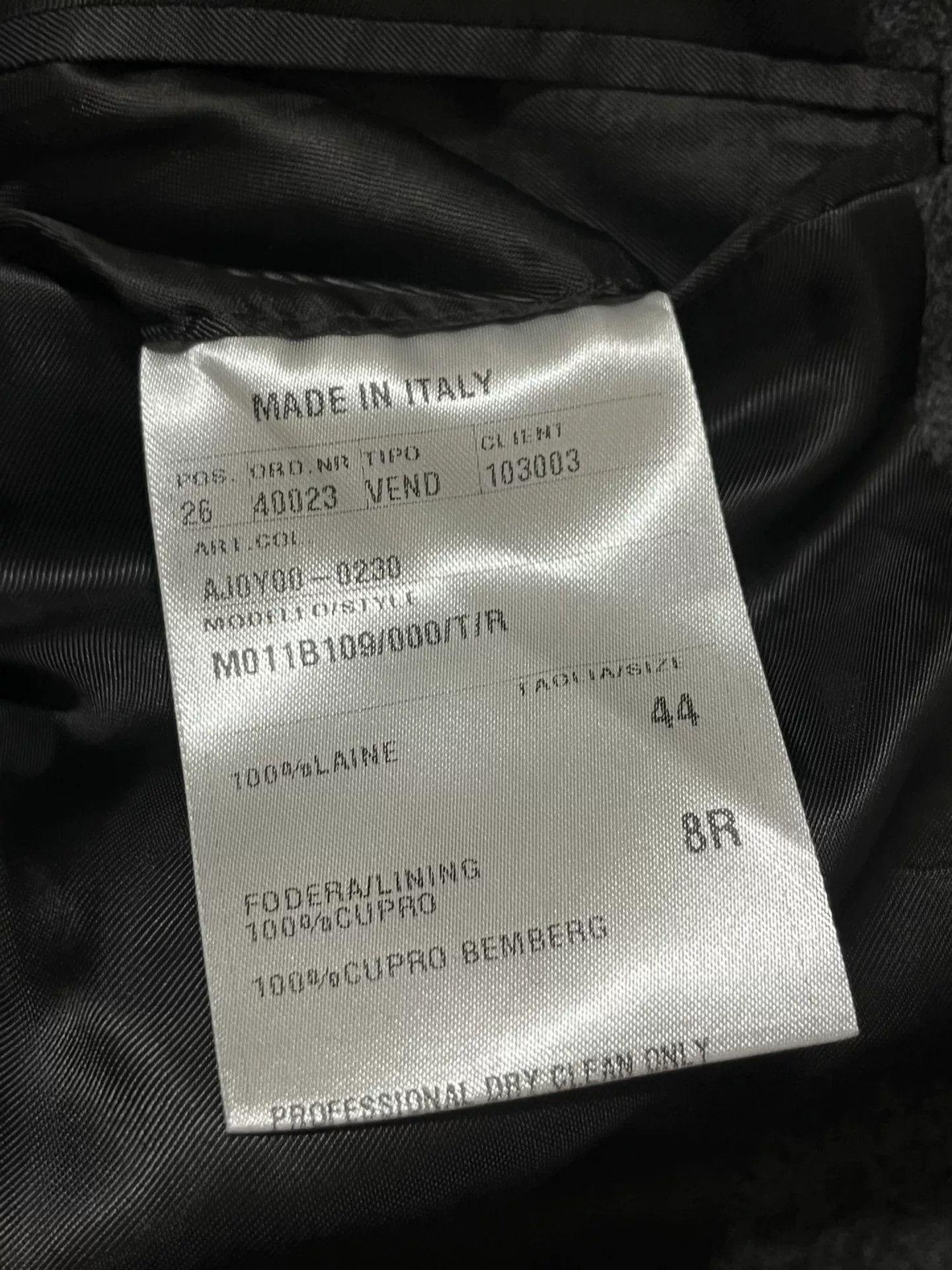 Lanvin LANVIN Men's Wool Suit Size US S / EU 44-46 / 1 - 6 Thumbnail