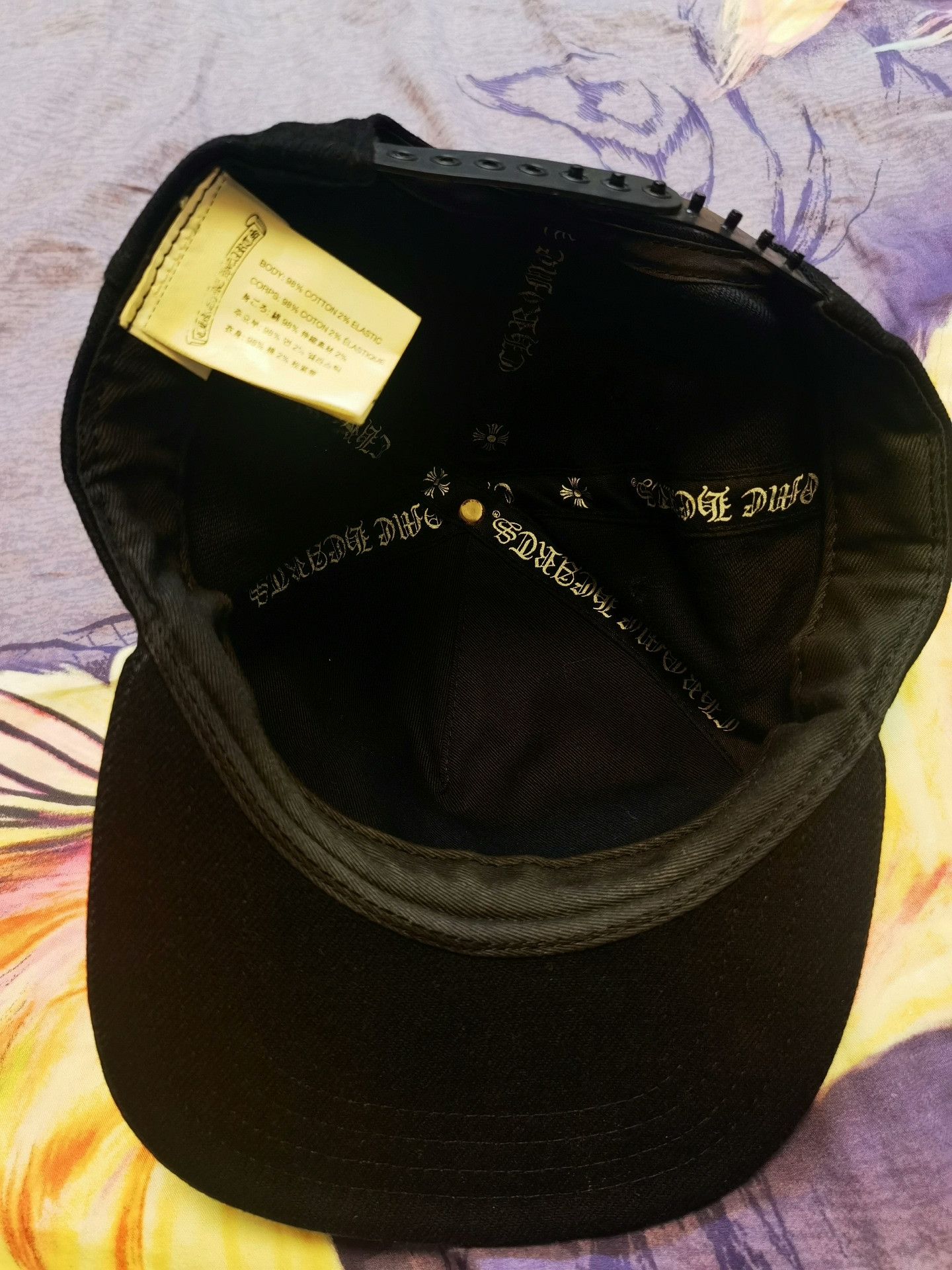 Chrome Hearts Chrome Hearts Cross Horseshoe Trucker Cap Size ONE SIZE - 6 Thumbnail