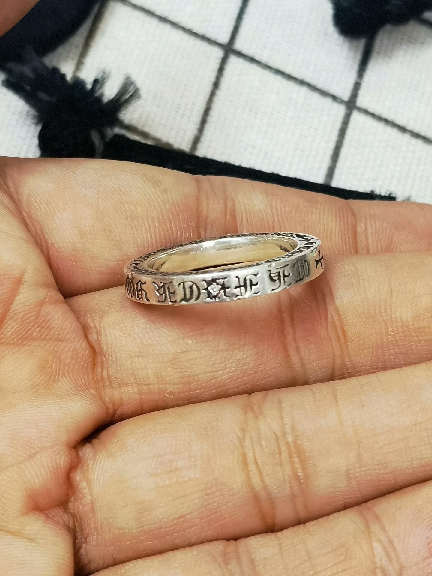 Chrome Hearts Chrome Hearts FUXK YOU Ring Size ONE SIZE - 4 Thumbnail