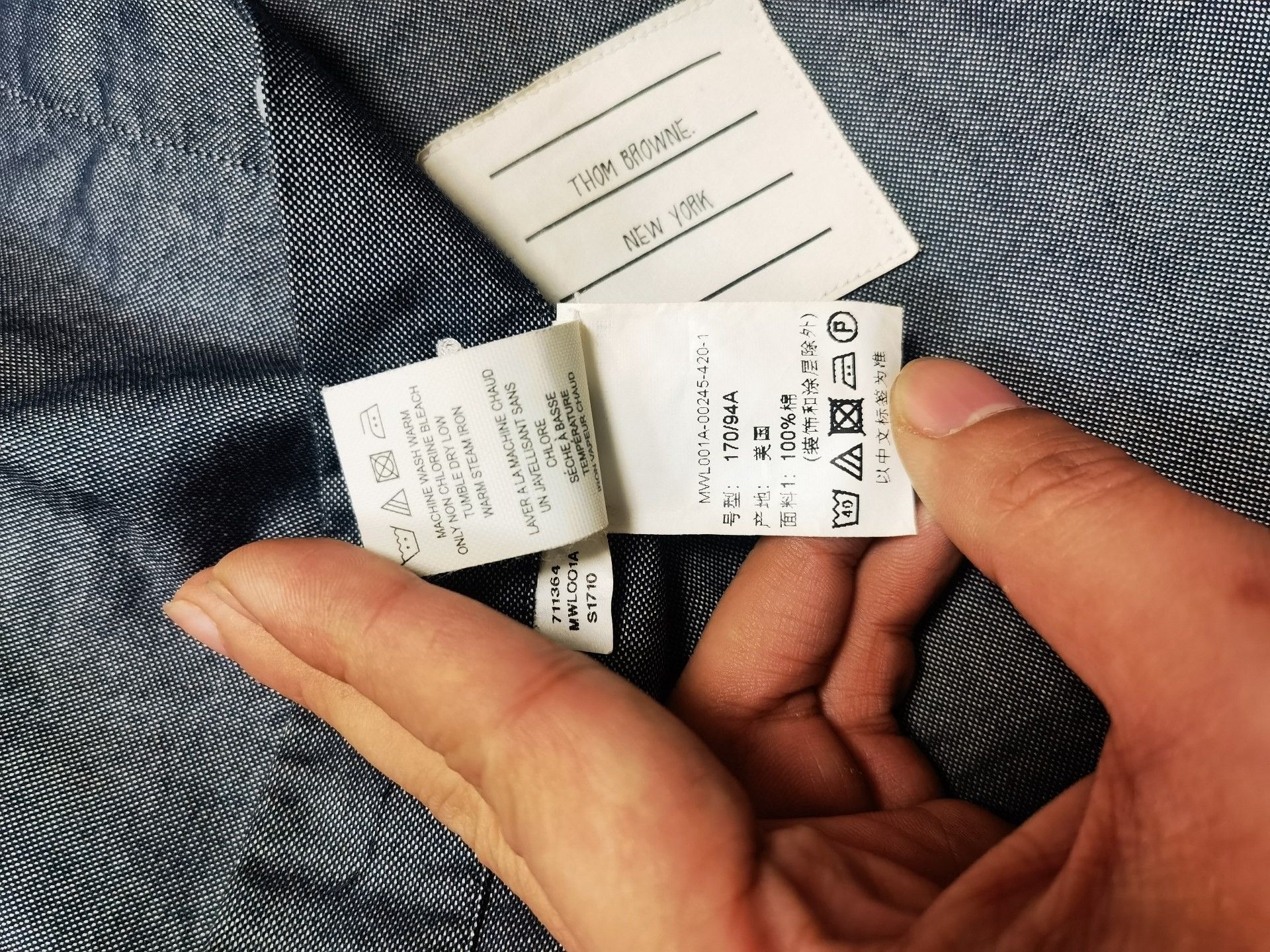 Thom Browne Thom Browne Unworn Size 1 Garment Size US S / EU 44-46 / 1 - 6 Thumbnail