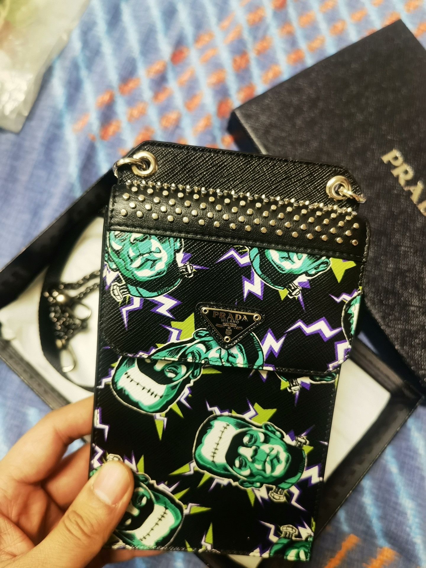 Prada Prada Frankenstein Phone Mini Bag Size ONE SIZE - 2 Thumbnail