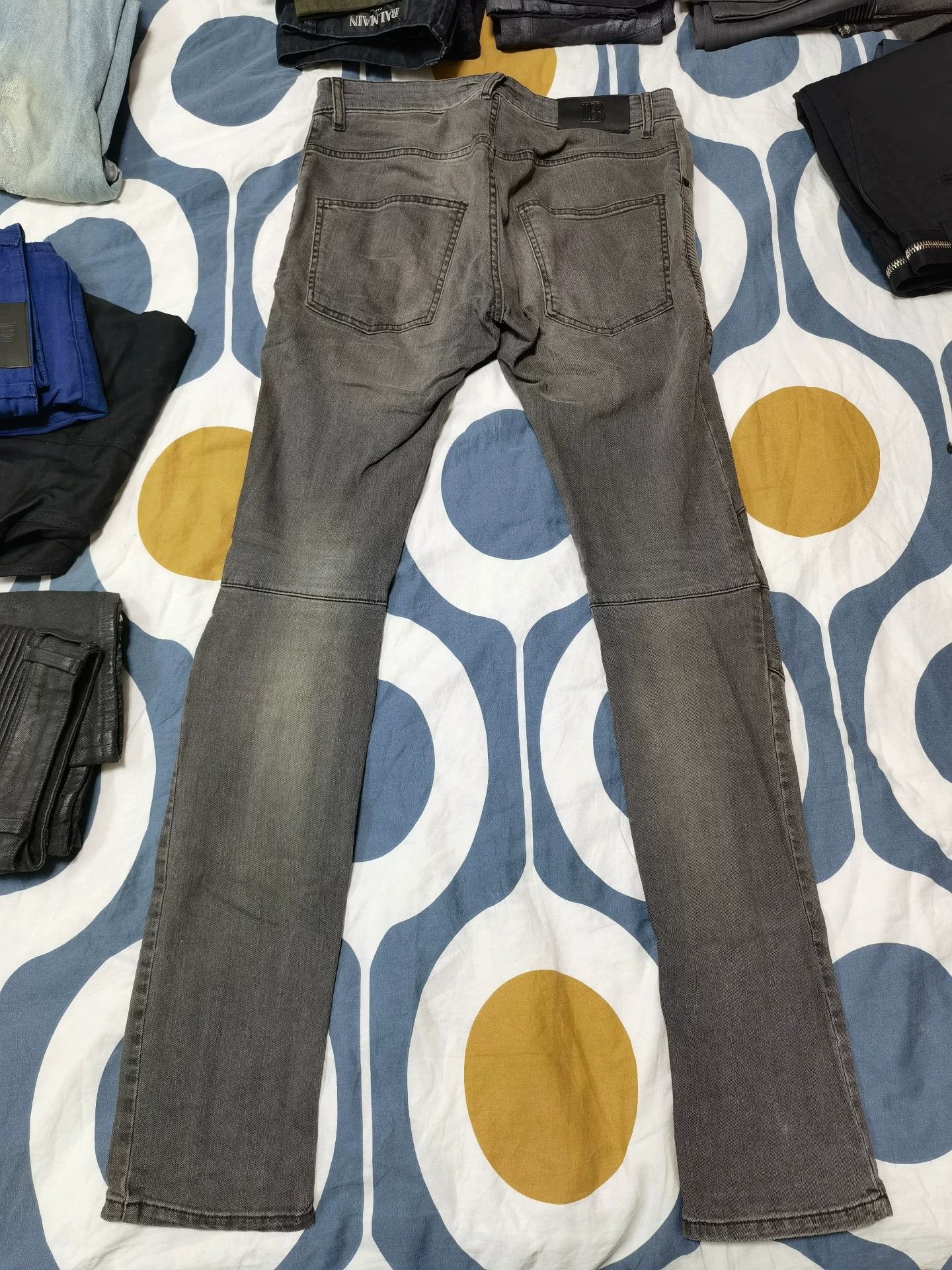 Pierre Balmain Pierre Balmain Classic Gray Biker Jeans Size US 30 / EU 46 - 3 Thumbnail