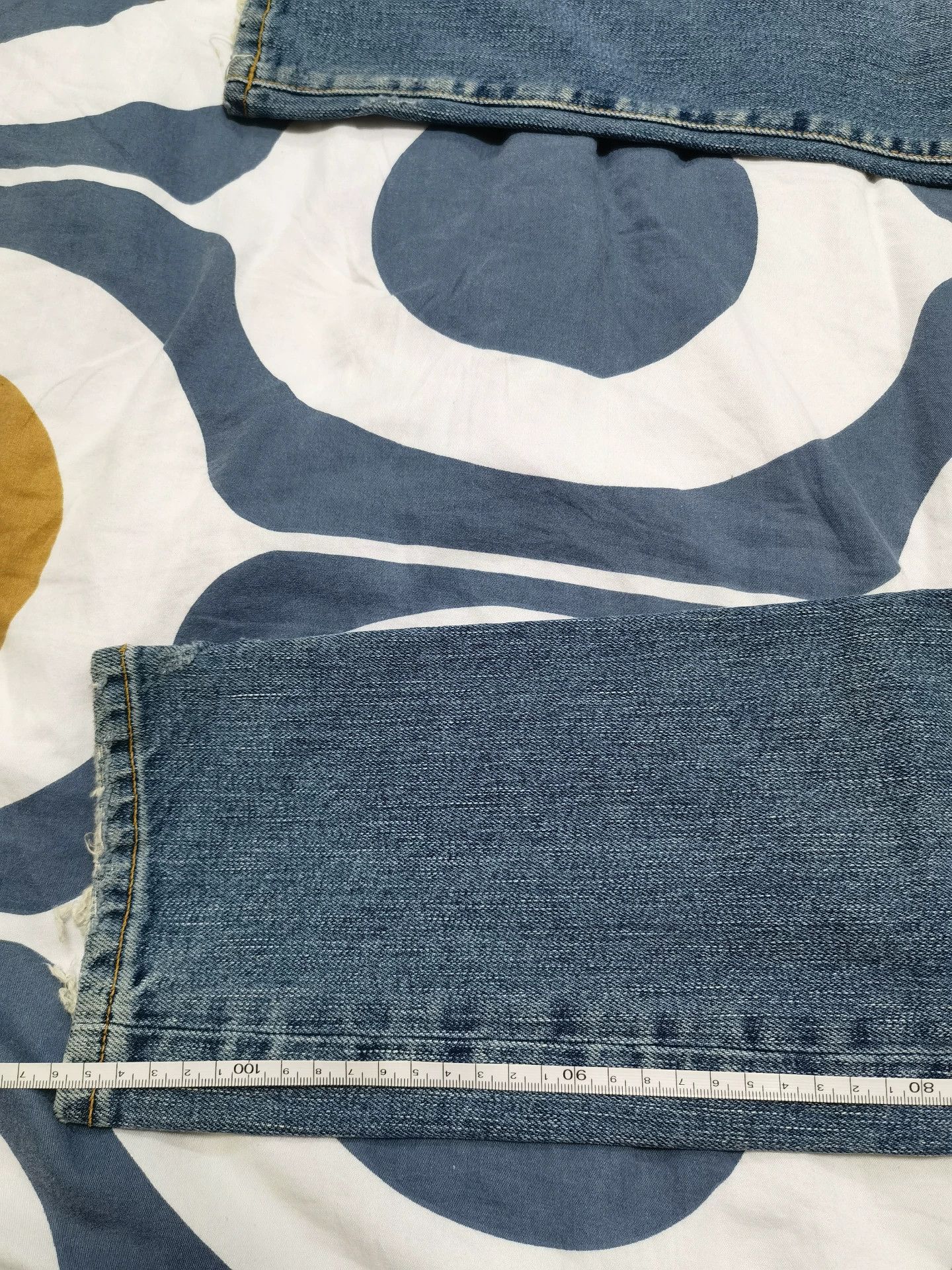 Saint Laurent Paris Saint Laurent Distressed Patch Jeans Size US 30 / EU 46 - 7 Thumbnail